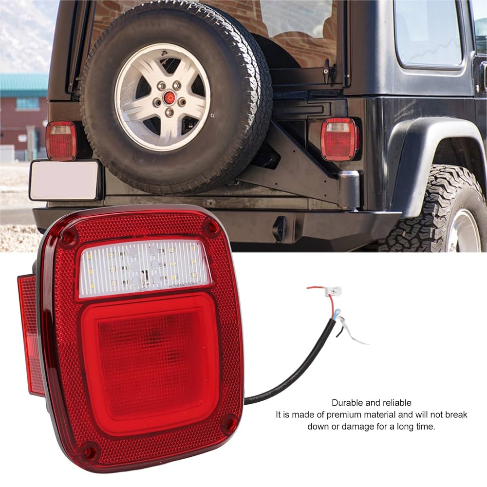 y ＴＪ Aramox Brake Tail Light for Wrangler CJ TJ YJ, 1pair Tail