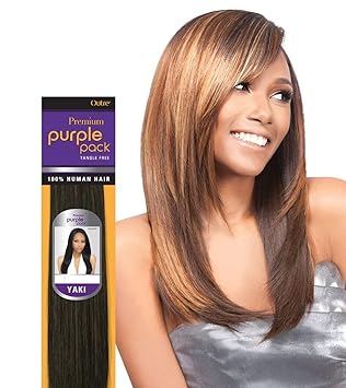 12 Inches, 27(Honey Blonde) : Outre Purple Pack 100% Human Hair Weave (12 Inches, 27(Honey Blonde))