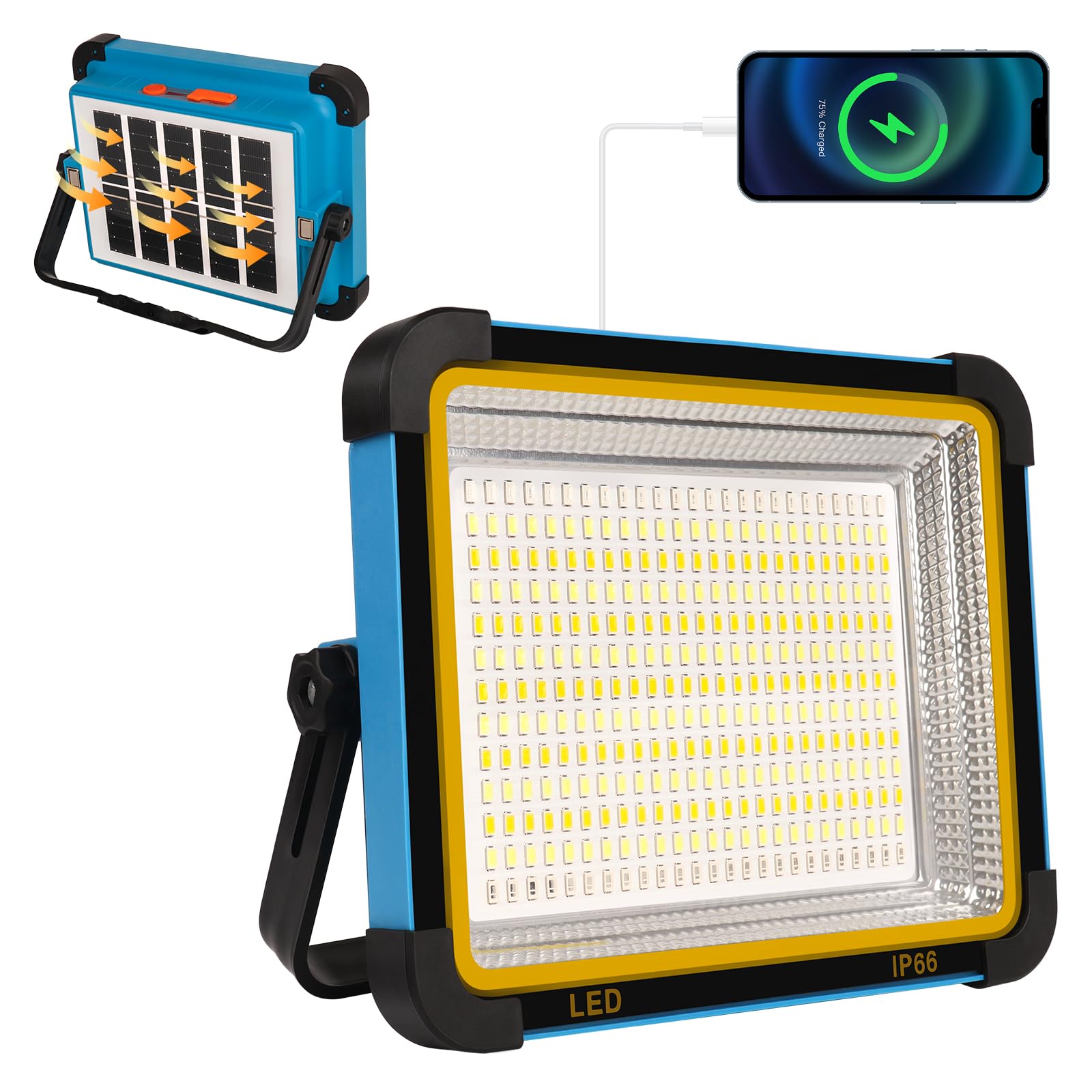 Lepro Faretto LED Da Esterno 50W, Faro LED Esterno Ipereabile IP65 - Foto 2