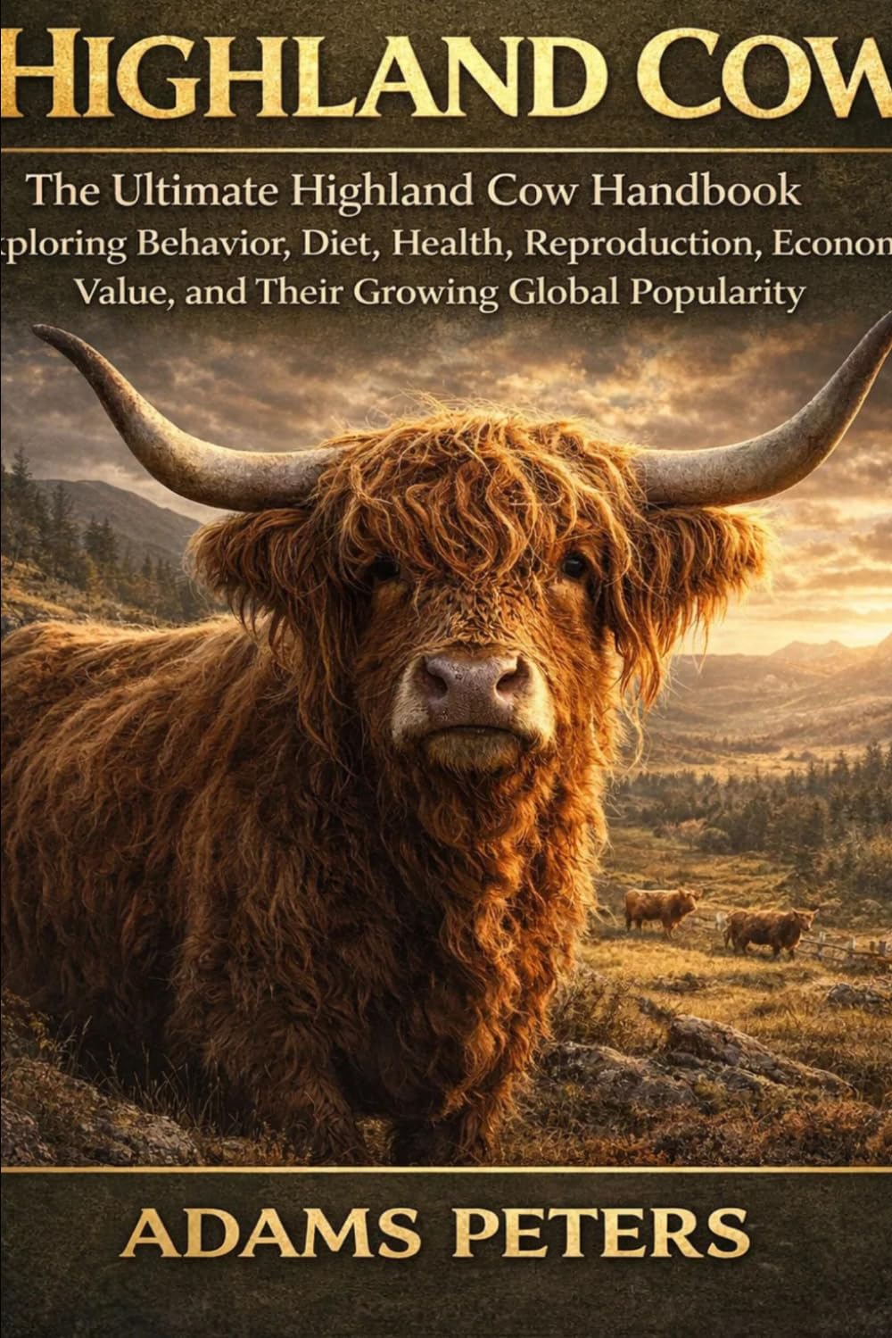 HIGHLAND COW: The Ultimate Highland Cow Handbook Exploring Behavior, Diet, Health, Reproduction, Economic Value, and Their Growing Global Popularity