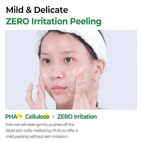 Miniatura 5 de SOME BY MI Yuja Niacin Gel peeling iluminador  4.23 onzas, 4.1 fl oz  Hecho de extracto de Yuja para pieles sensibles  efecto iluminador e