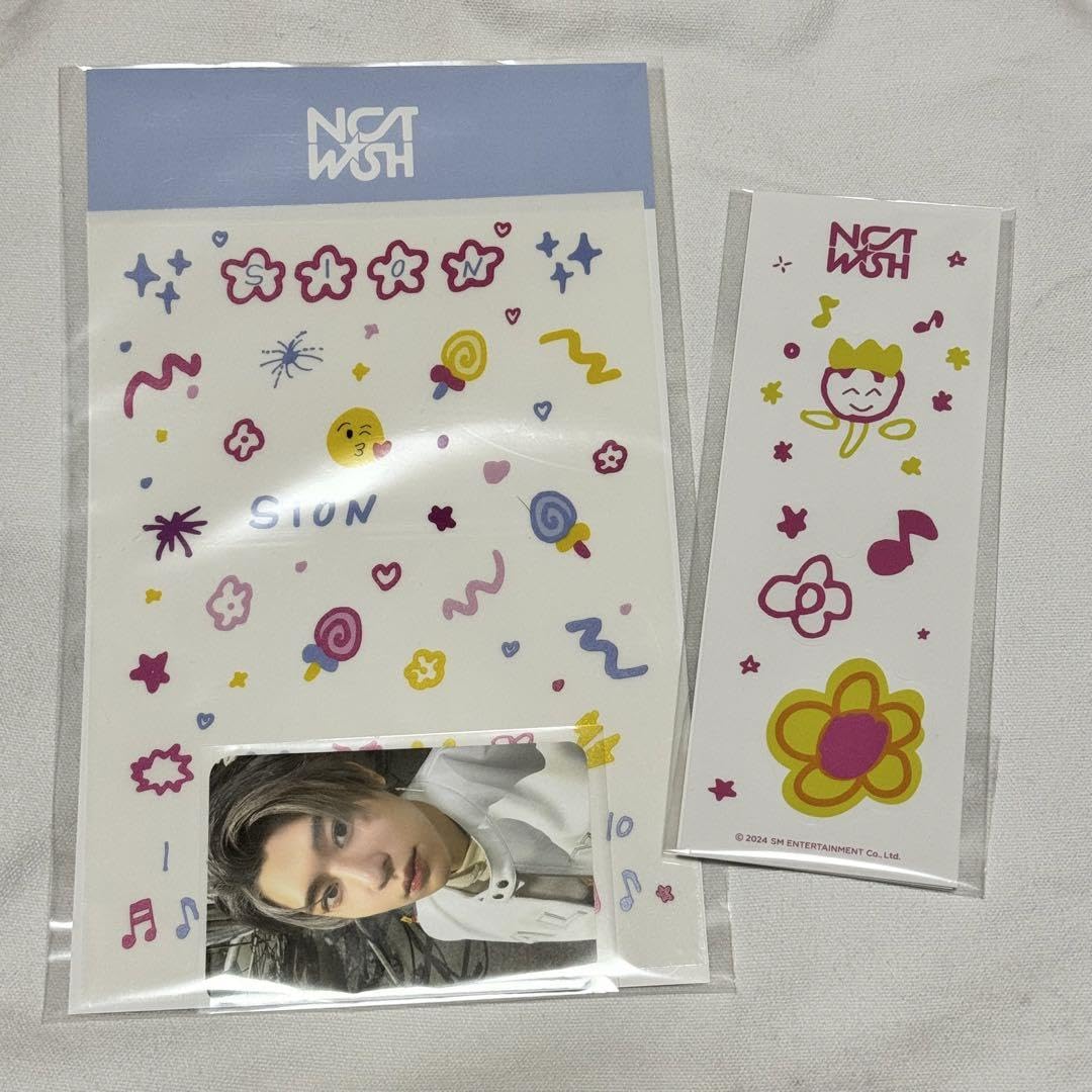 Amazon.co.jp: NCTWISH シオン MD フォトカードデコステッカーセット