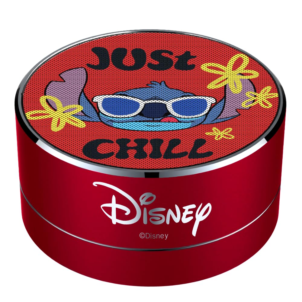 Haut-Parleur Bluetooth Disney Stitch 014: Son Clair, Radio FM, Micro Intégré