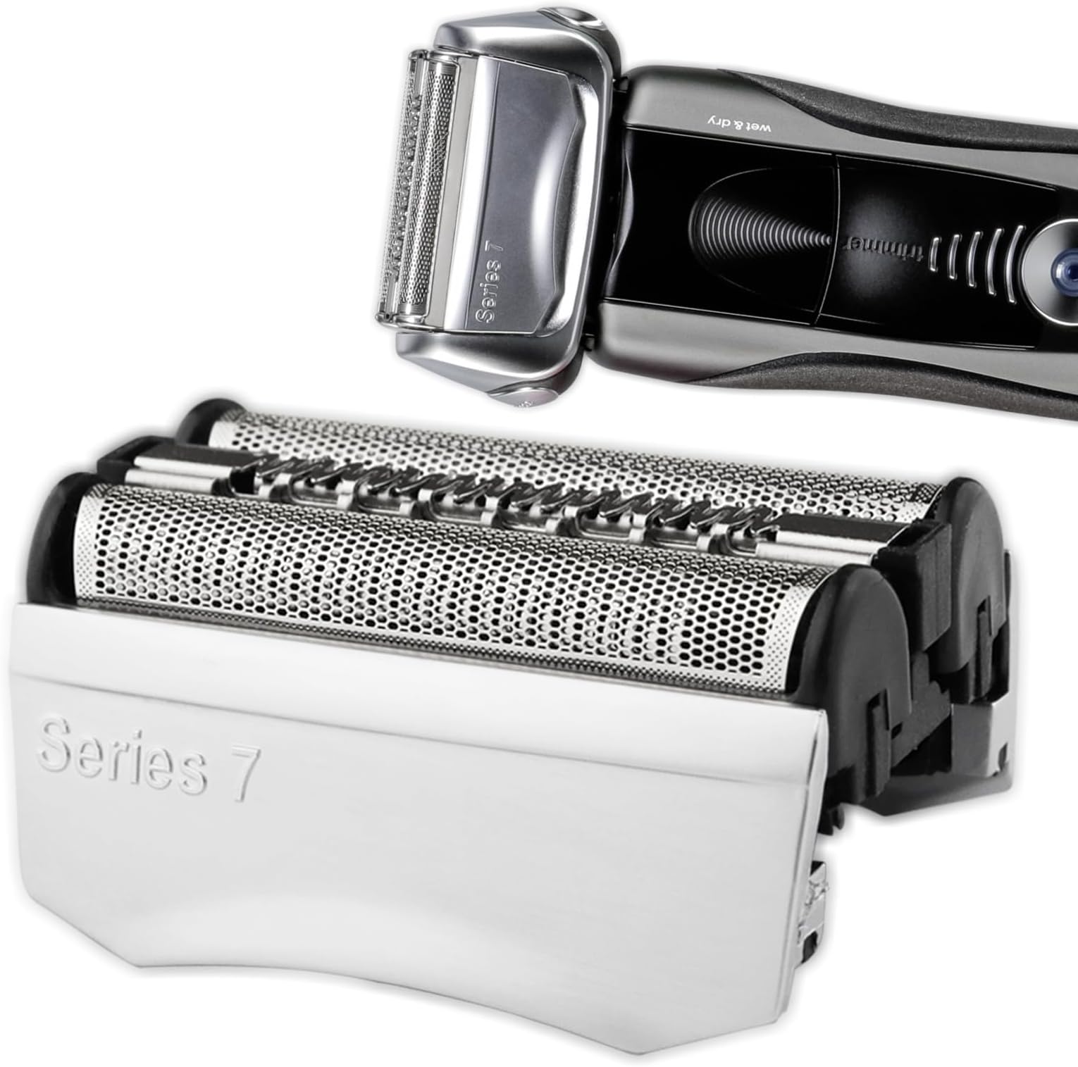 Foil Shavers for Braun Series 7 Replacement Head - Compatible with 70s, 720, 750CC, 760CC, 790CC, 9565