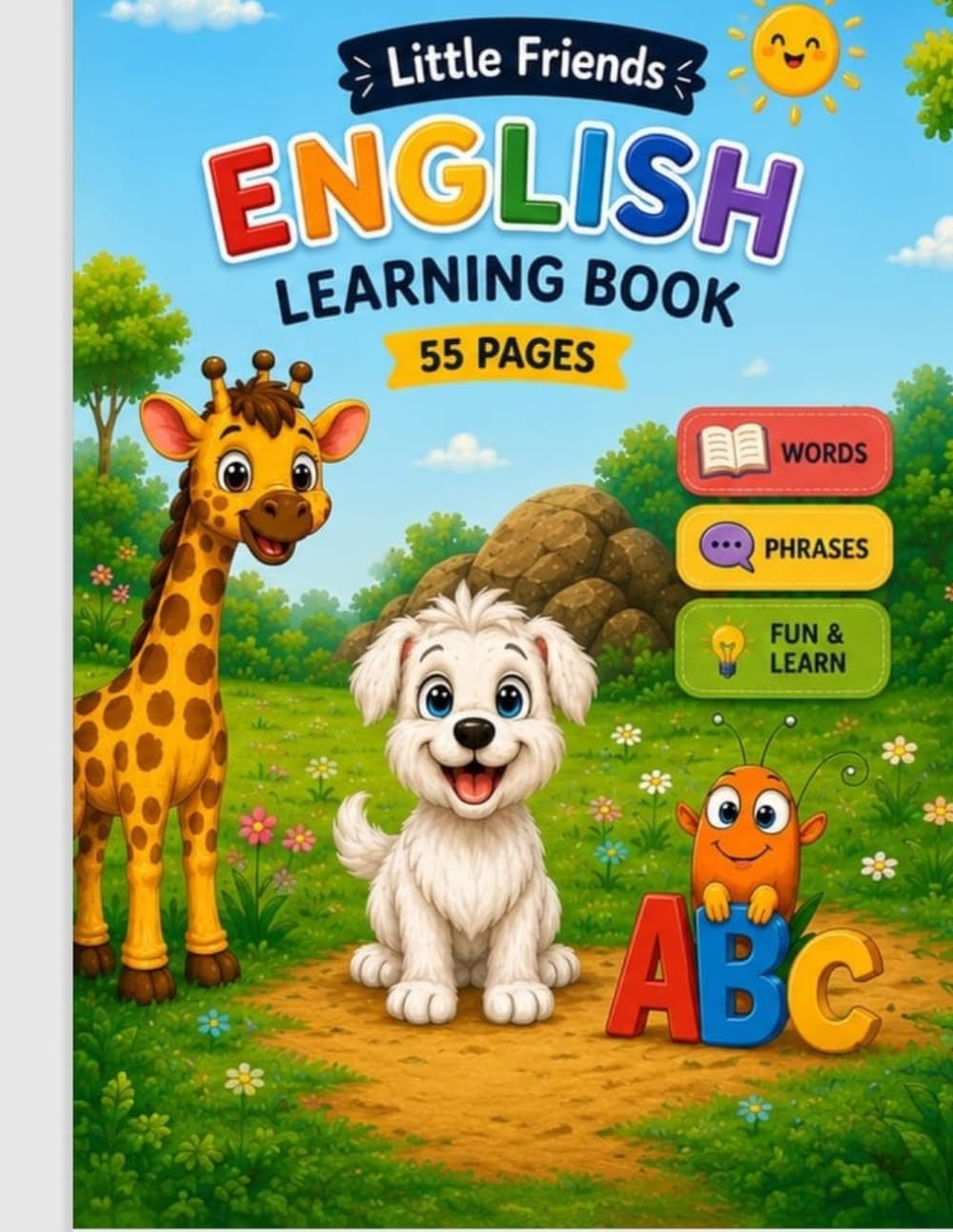 English Learning Book for Kids: Little Friends English Book