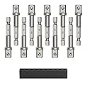 Katerk Socket Adapter Set Cool Stuff Gadgets, 10 Pack Impact Driver Socket Adapter for Automotive DIY, Stocking Stuffers