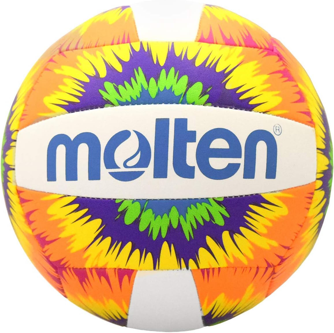 Molten Camp Volleyball (Blue/Silver/White, Official) : Indoor Volleyballs : Sports & Outdoors