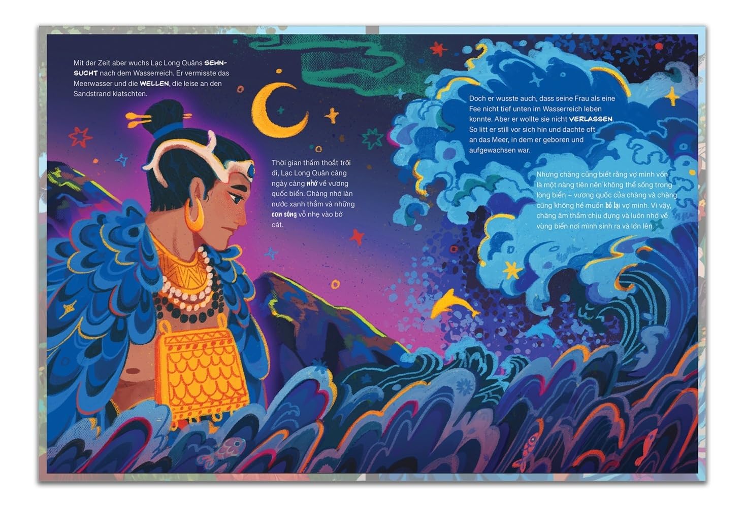 Das Land der Drachen und Feen - Đất nước con Rồng cháu Tiên: Zweisprachiges Kinderbuch Deutsch - Vietnamesisch Eine vietnamesische Legende - Mot ... Legende - M¿t truy¿n thuy¿t Vi¿t Nam
