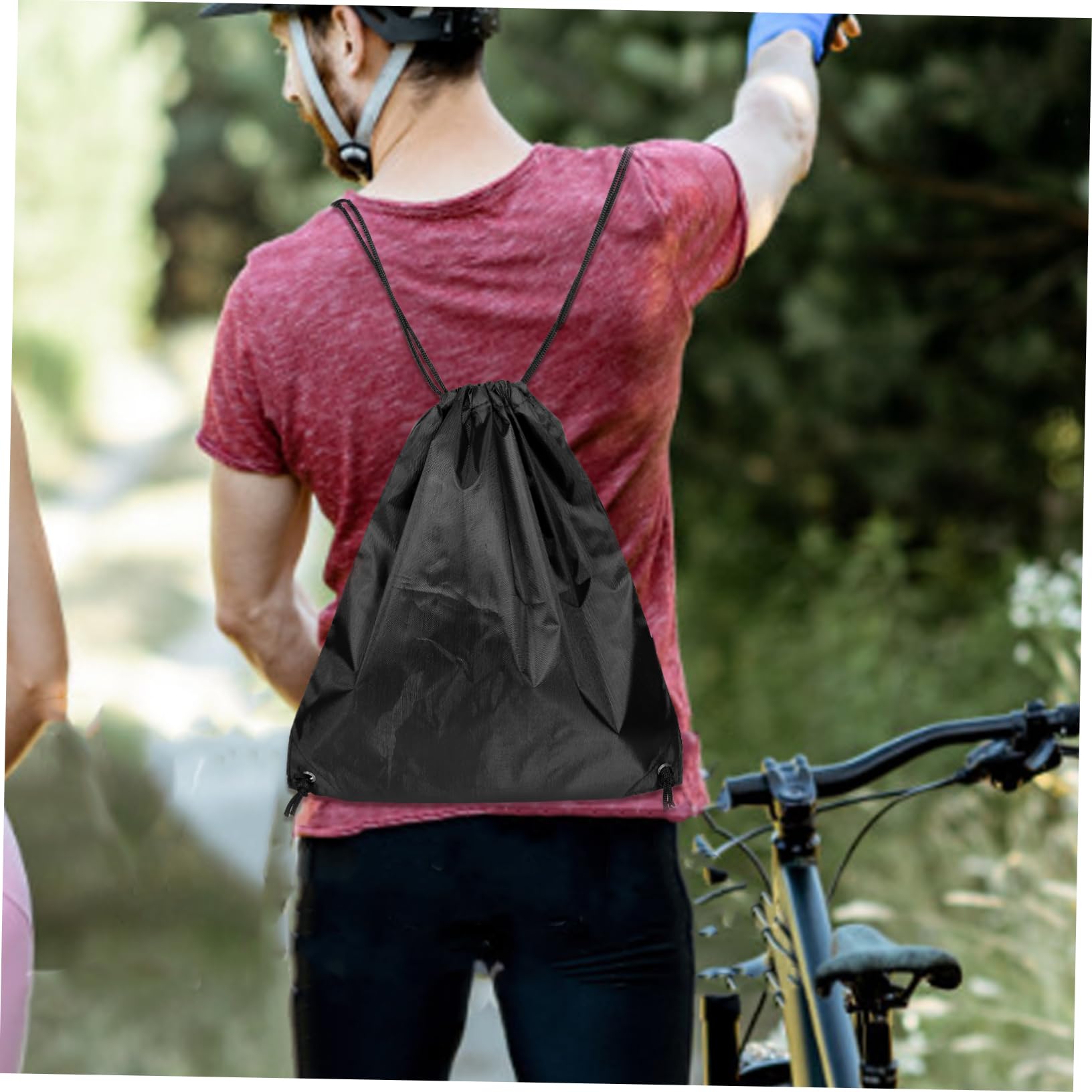 ABOOFAN 5pcs Cycling Essential Motorcycle Drawstring Bag Storage for Your Riding Gear