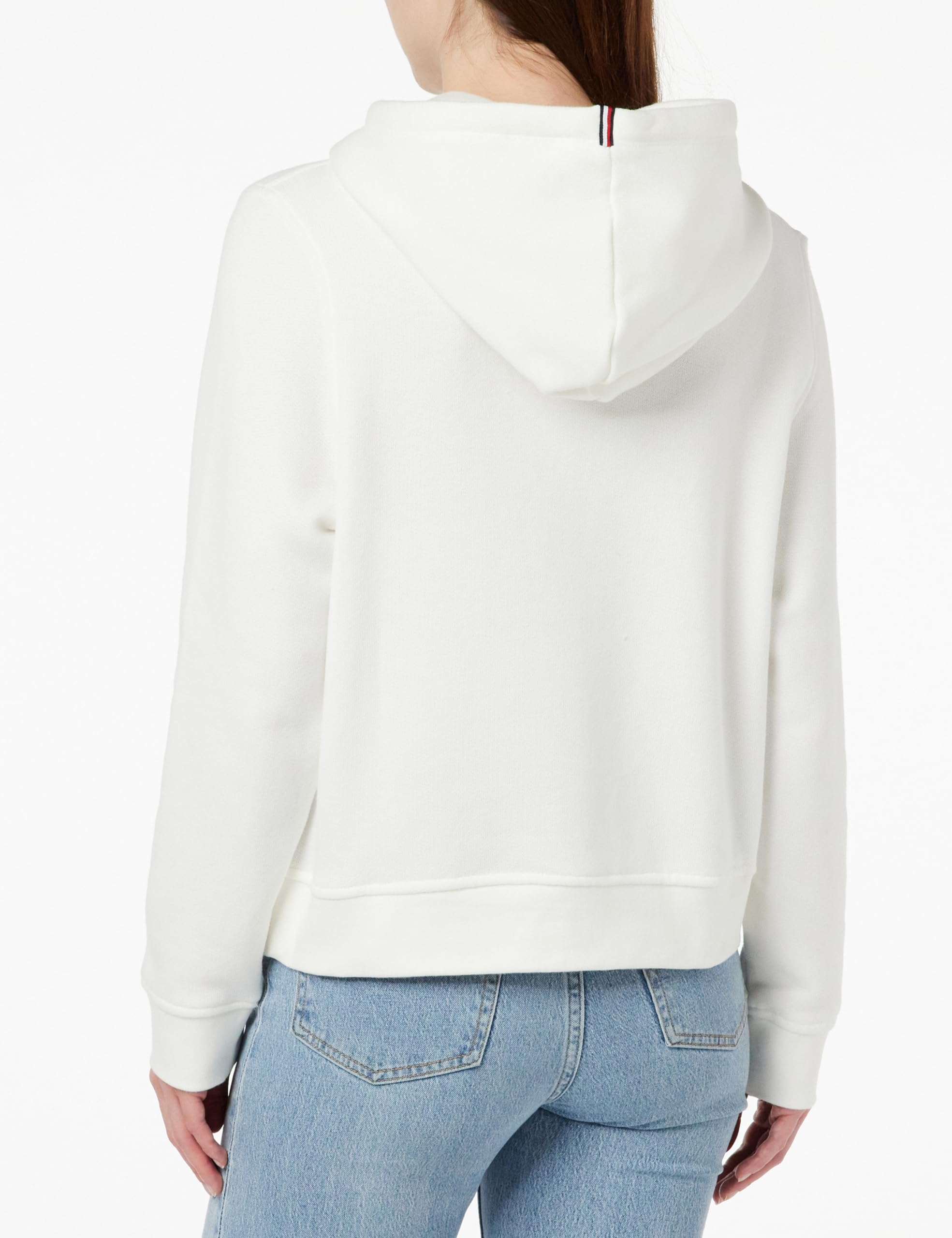 Tommy Hilfiger Damen Hoodie Logo Hoodie mit Kapuze