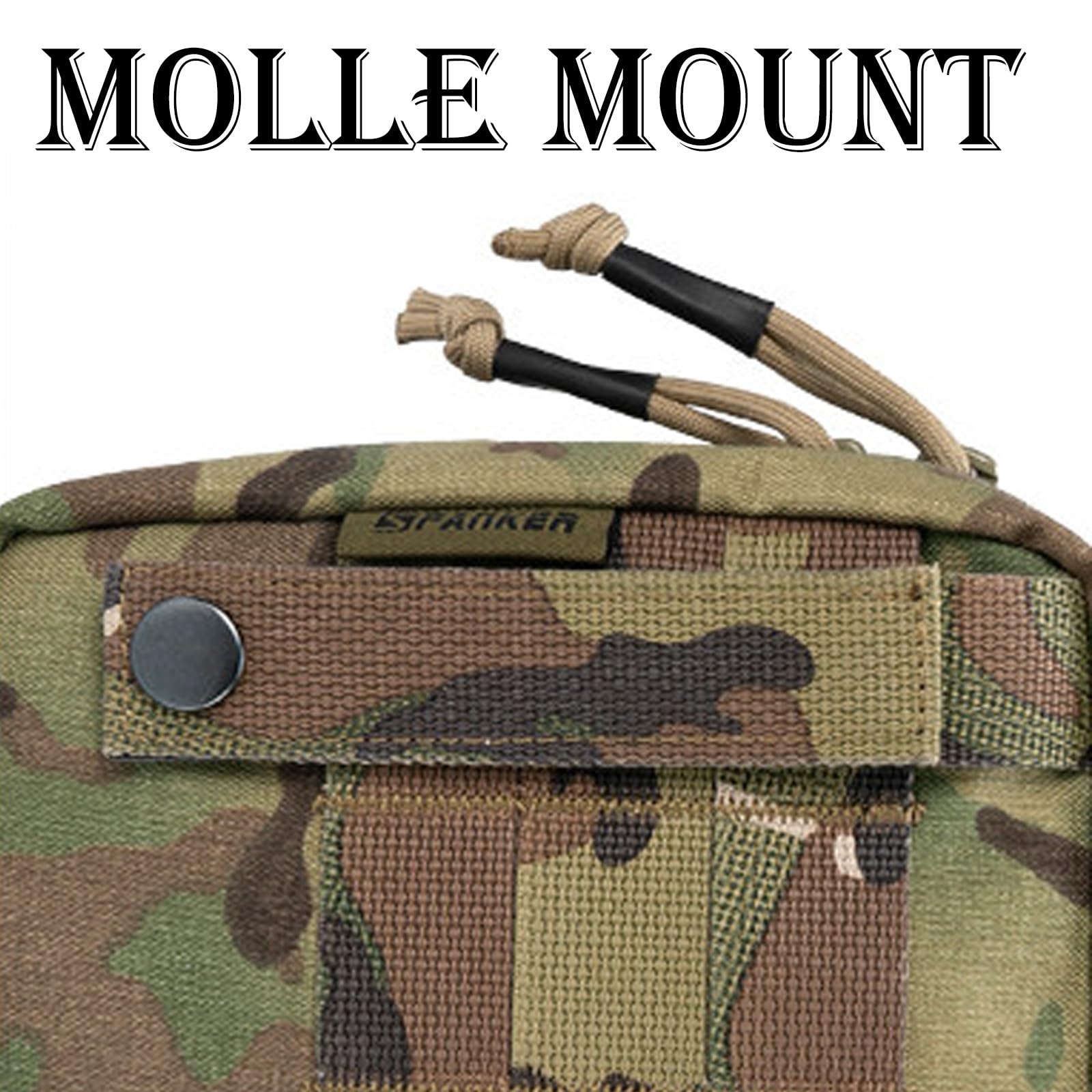 MOLLE IFAK-Tasche, Taktische Erste-Hilfe-Tasche, EMT-Mehrzwecktasche für Trauma-Kits, Outdoor-Notfallausrüstung