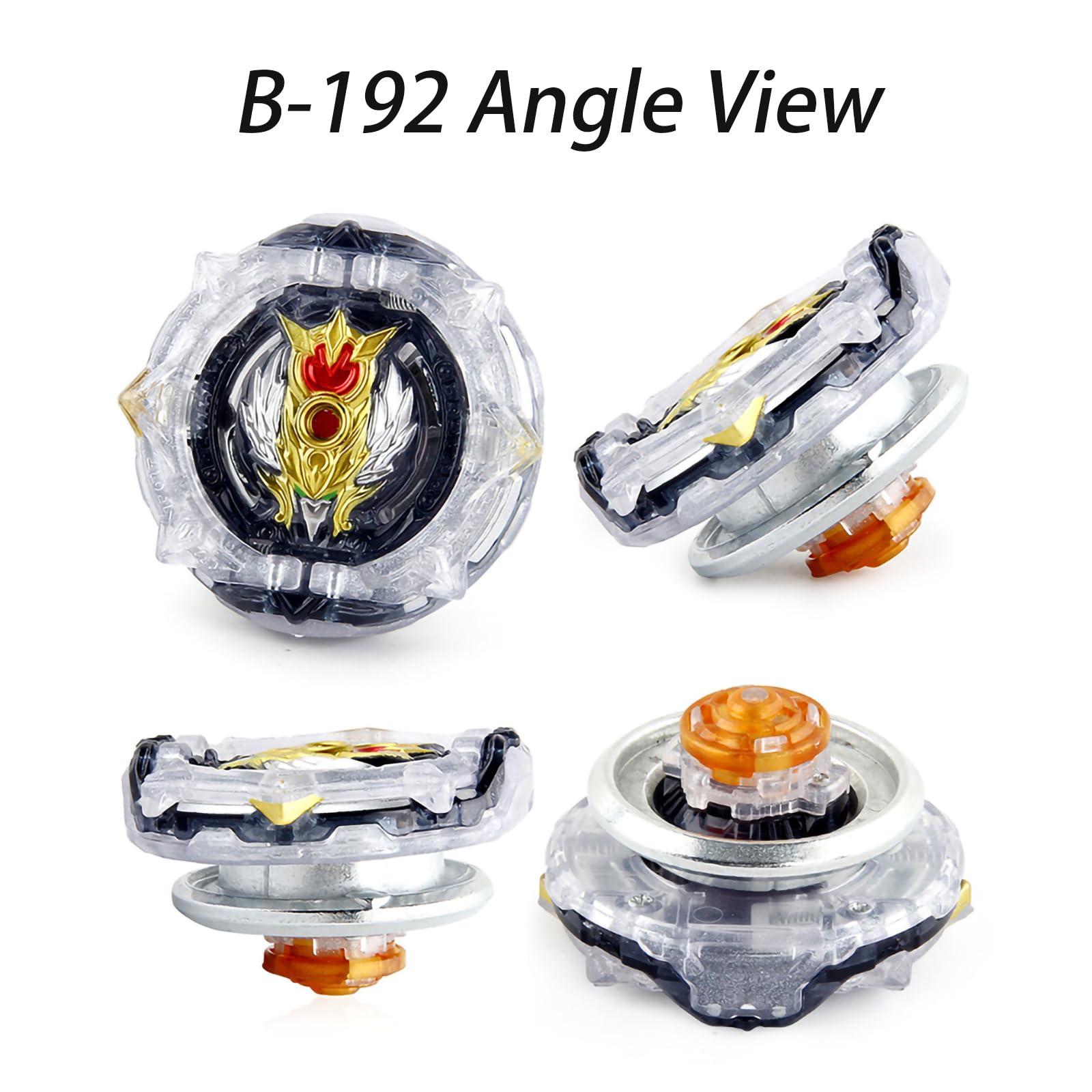Peonzas de Batalla Gyros Set, 4D Battle Gyros Model Speed Gyros con, Juguetes clásicos Regalo para,(B-192+B-189)