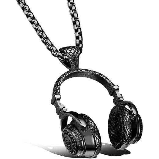 Music Headphone Pendant for Men
