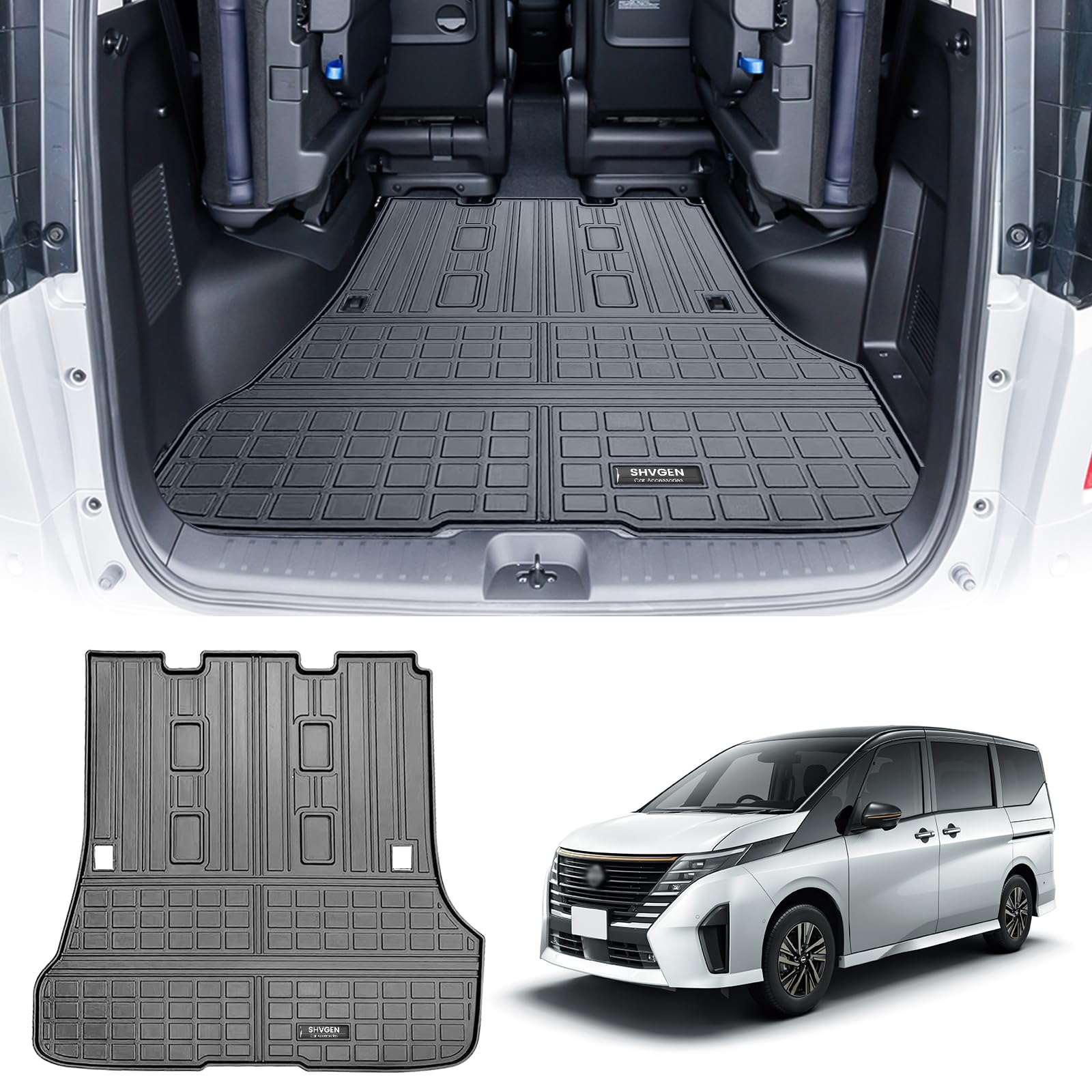 Amazon | Shvgen対応新型日産 セレナ c28（SERENA C28）ラゲッジ