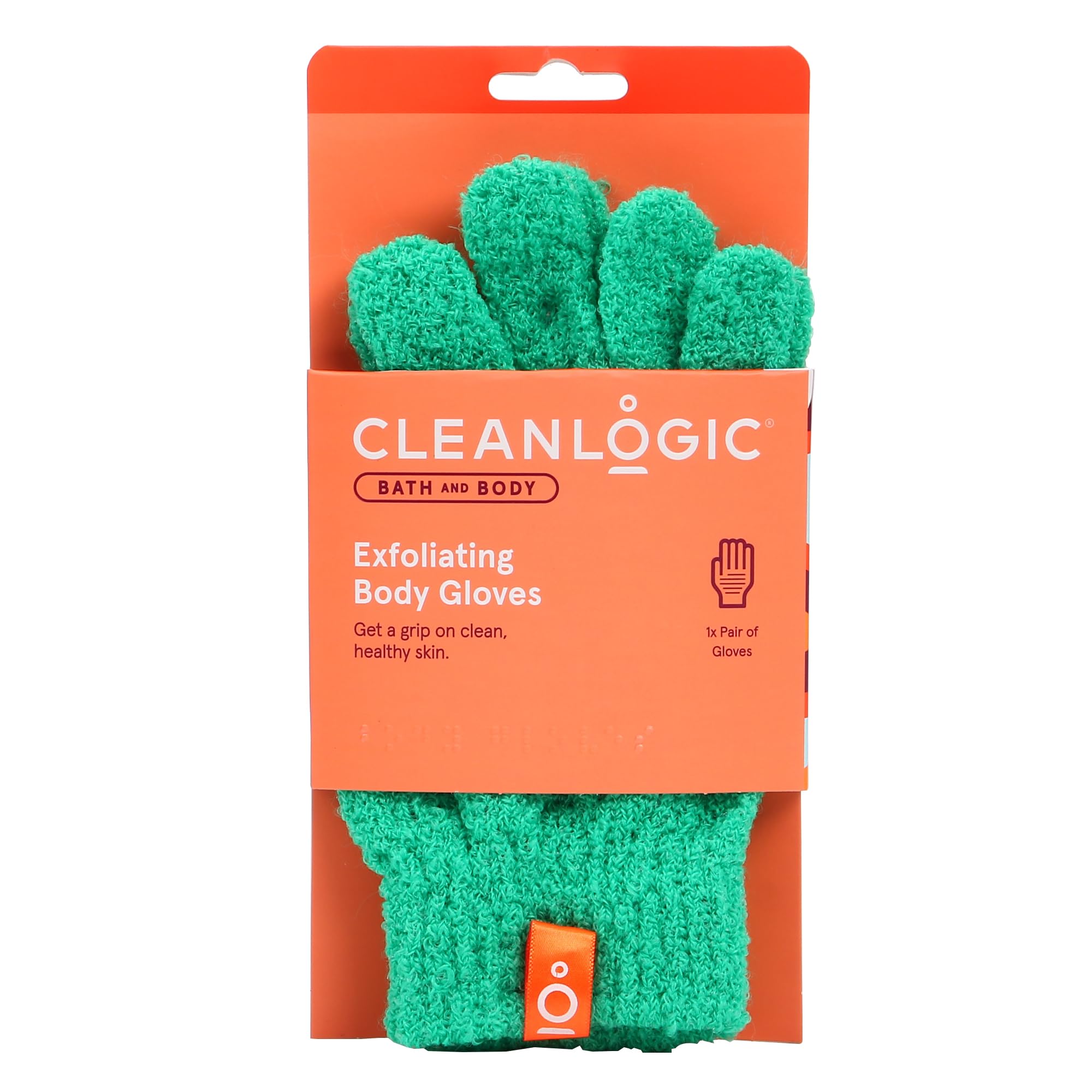 Cleanlogic Bath & Body Exfoliating Gloves CL-105-48