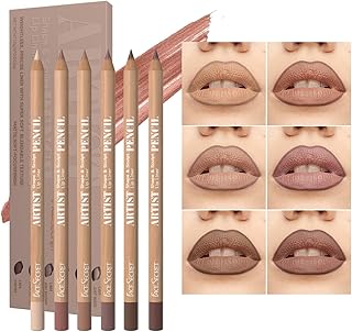 Juego de 6 lápices delineadores de labios Bea...