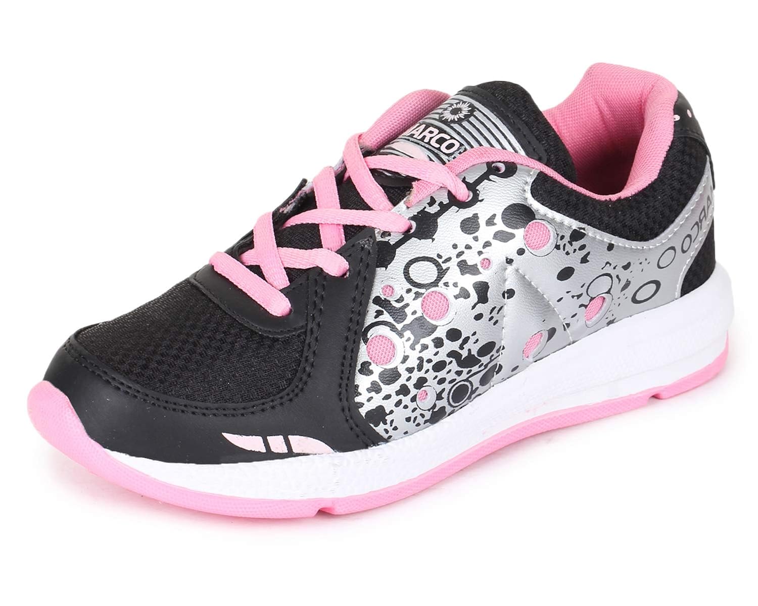 Buy TRASE SR41006 Black Pink Running Shoes for Women 4 UK at Amazon.in
