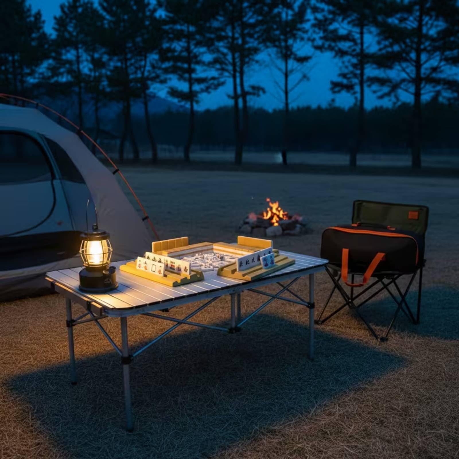 Harilla ReiseSet traditionell Set mit Steinhaltern Brettspiel für Familien, Camping, Orange