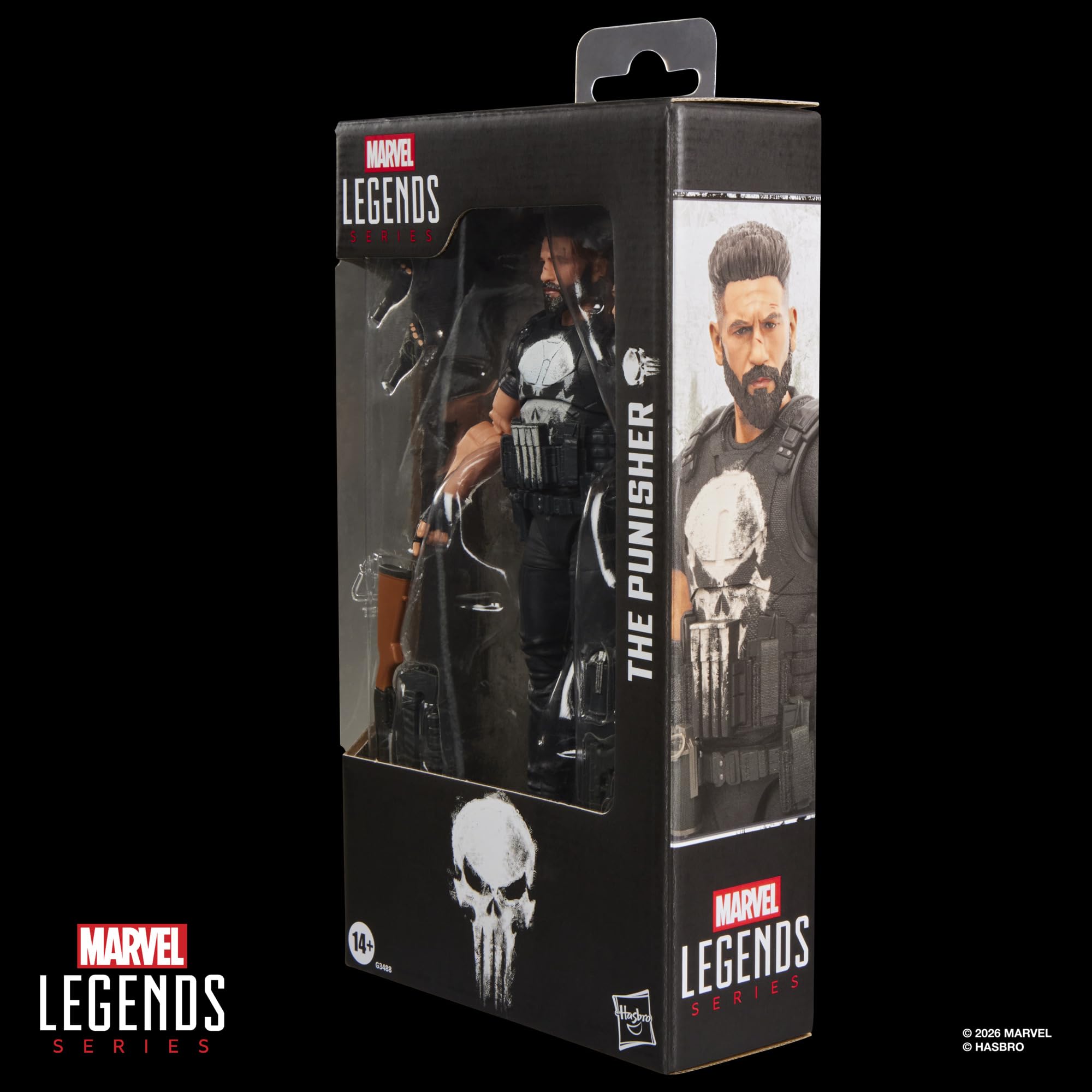 Marvel Legends Series Punisher, Figurine de Collection Punisher de 15 cm