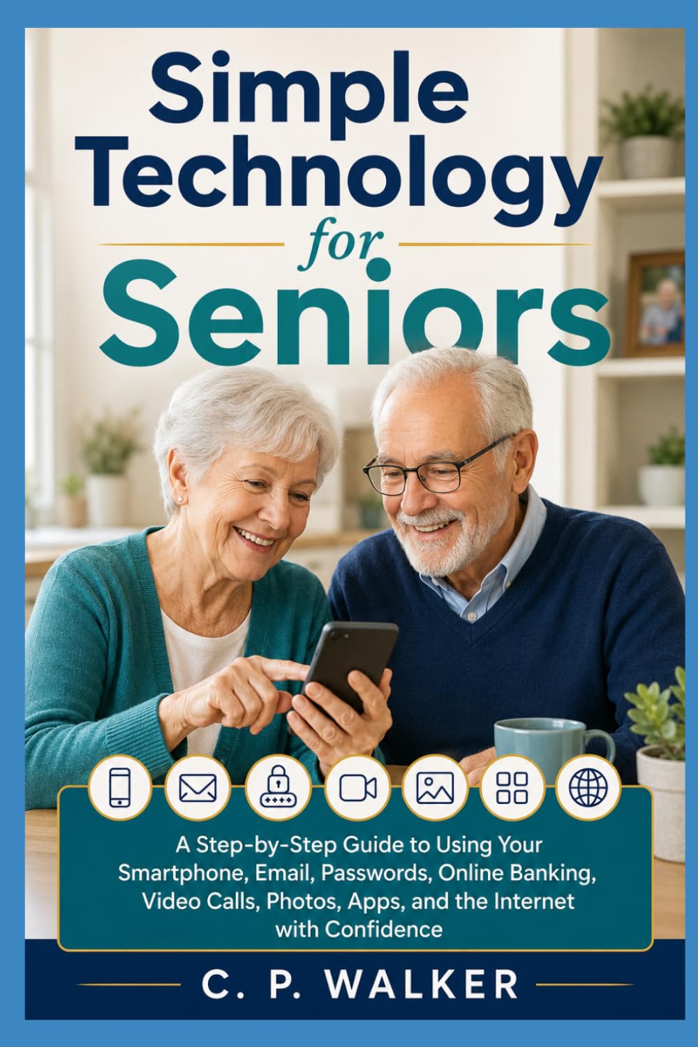 Simple Technology for Seniors: A Step-by-Step Guide to Using Your Smartphone, Email, Passwords, Online Banking, Video Calls, Photos, Apps, and the Internet with Confidence