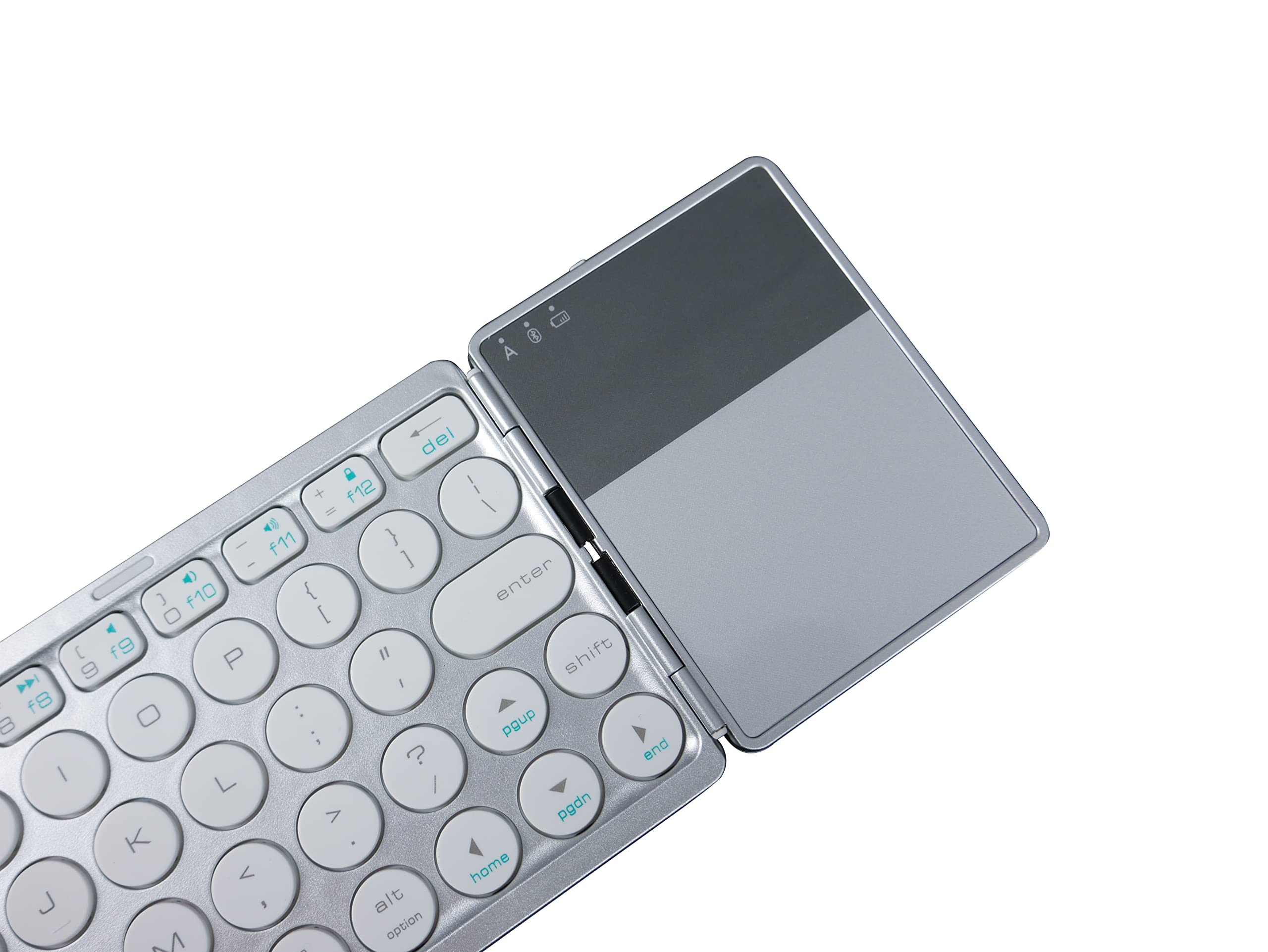 HDWR typerCLAW-BS120 Tastiera pieghevole Bluetooth con touchpad | Tastiera da viaggio per tablet, smartphone, laptop e PC, compatta, silenziosa