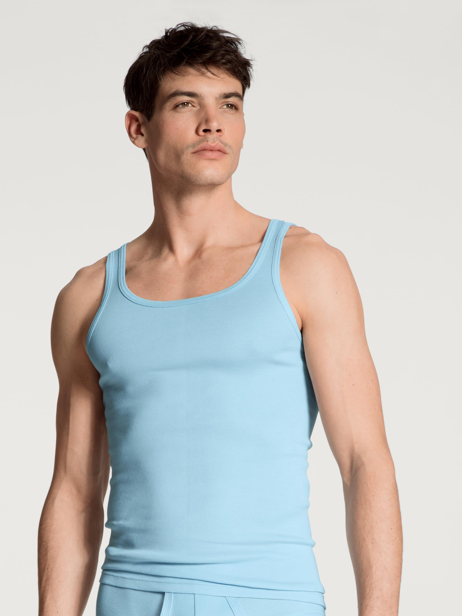 Calida Athletic-Shirt Twisted Cotton Canottiera Uomo