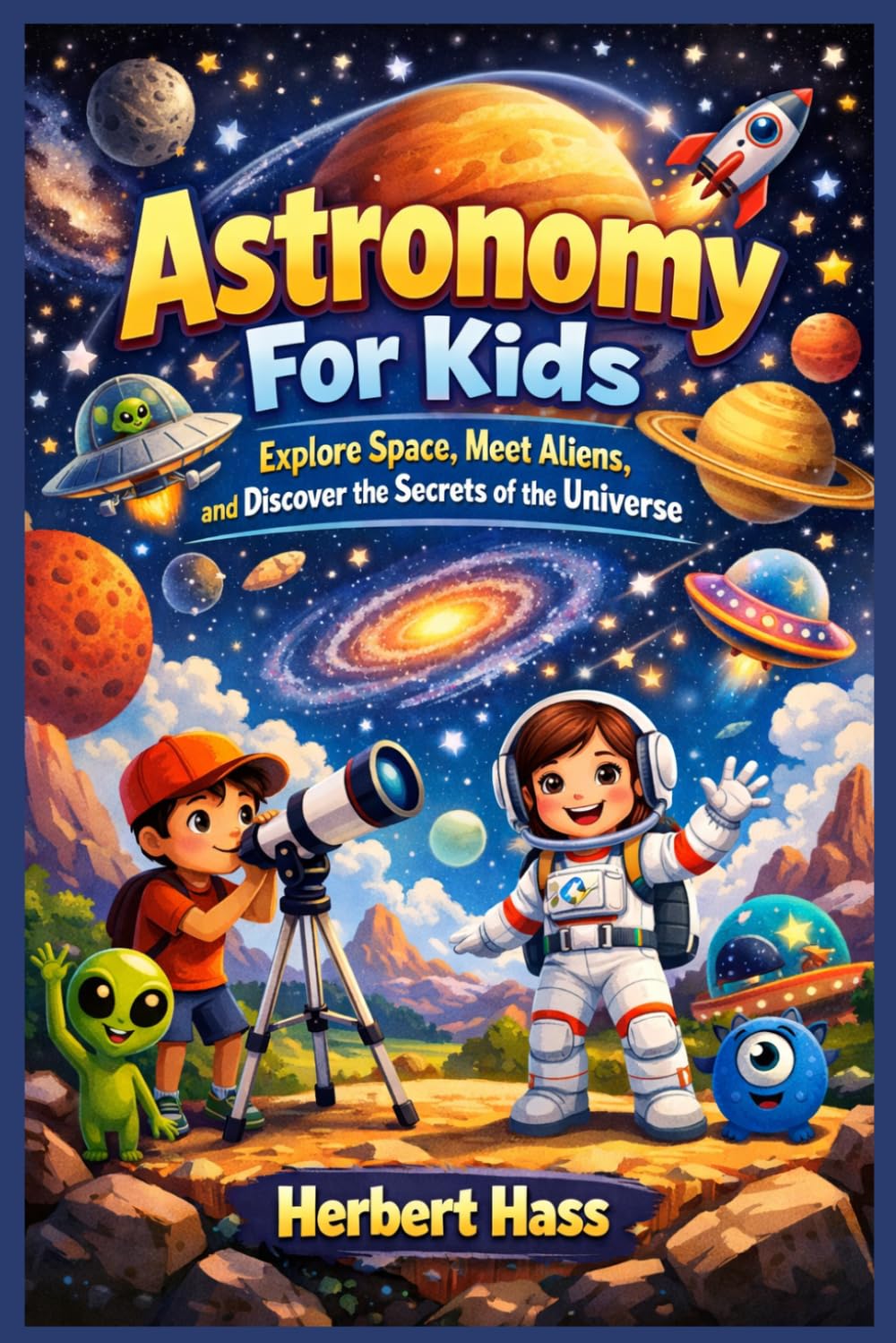 Astronomy For Kids: Explore Space, Meet Aliens, and Discover the Secrets of the Universe