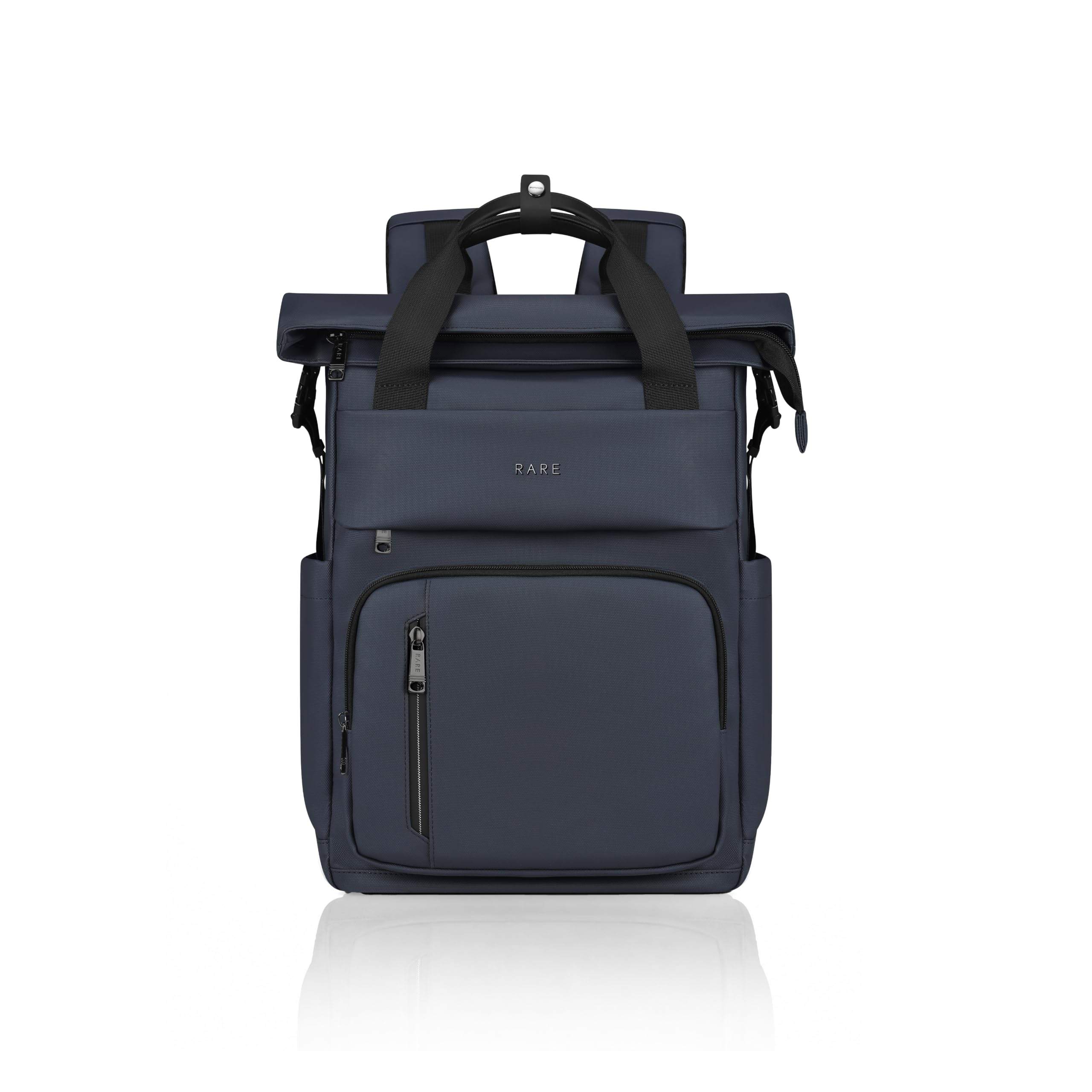 RARE RABBIT Gallardo 35L Black Backpack Blue - Image 1