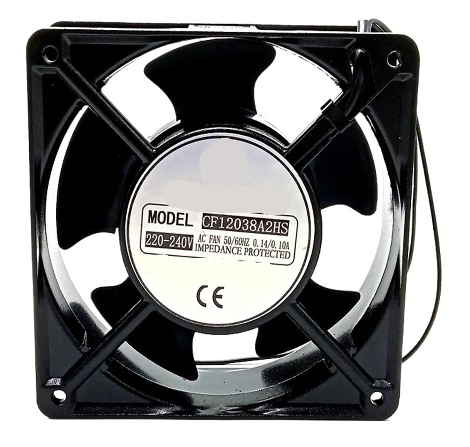 Lzikkgki One Color Cf12038a2hs Ac 220-240V 0.14/0.10A 120X120x38mm 2-Wire Cooling Fan