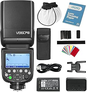 Godox V860III-S TTL Flash Speedlite GN60 HSS 1/8000s 2.4G Wireless Transmission, 1.5s Recycle Time, for Sony A7RllI A7Rll A7R A58 A99 A6300 ILCE6000L A77ll RX10 A9