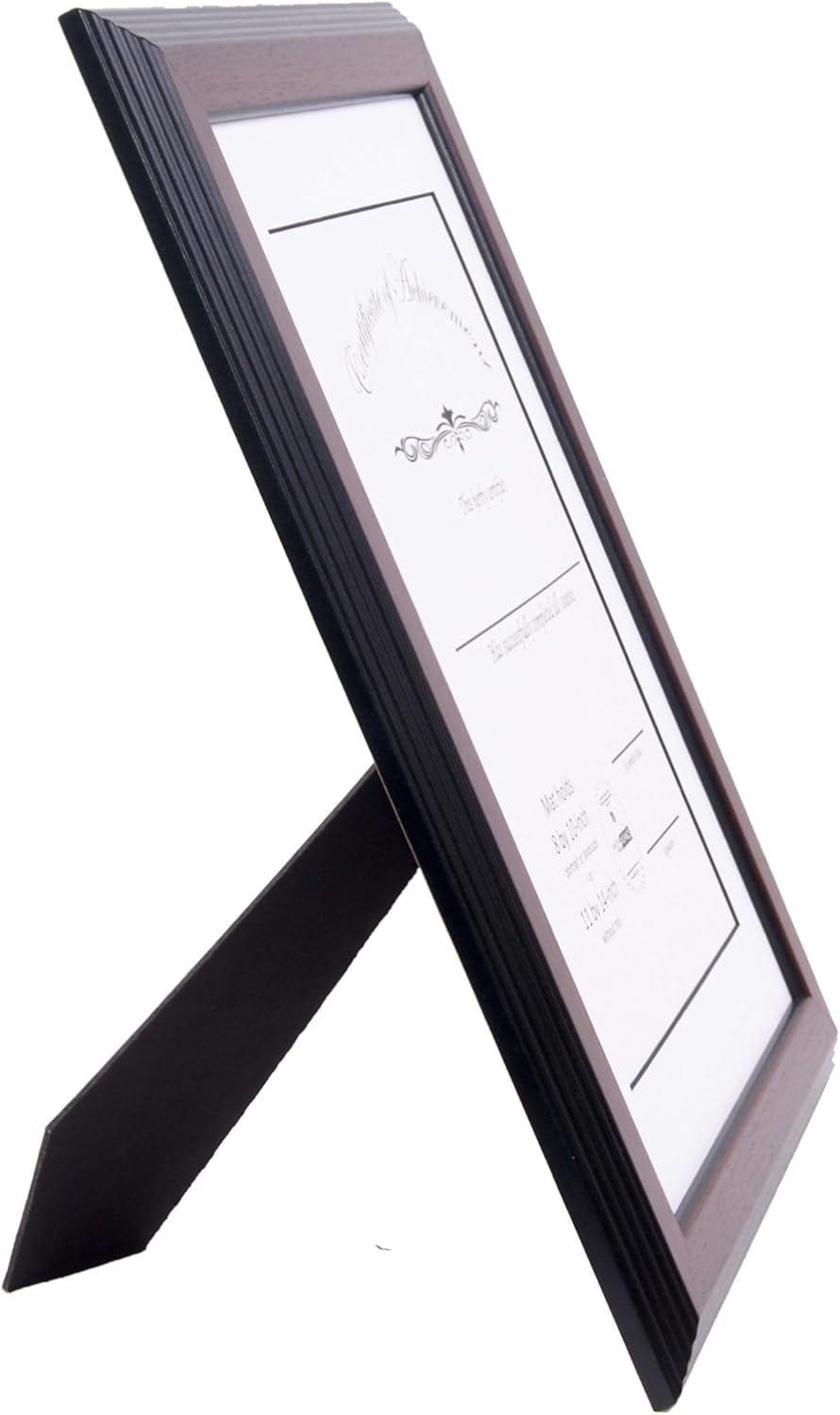 Creative Picture Frames Ztqp-8.5X11Mh Mahogany Document Frame Displays 8.5 By 11-Inch Certificate, Graduation, University, Diploma Frames With Stand & Wall Hanger (Pack Of 4)