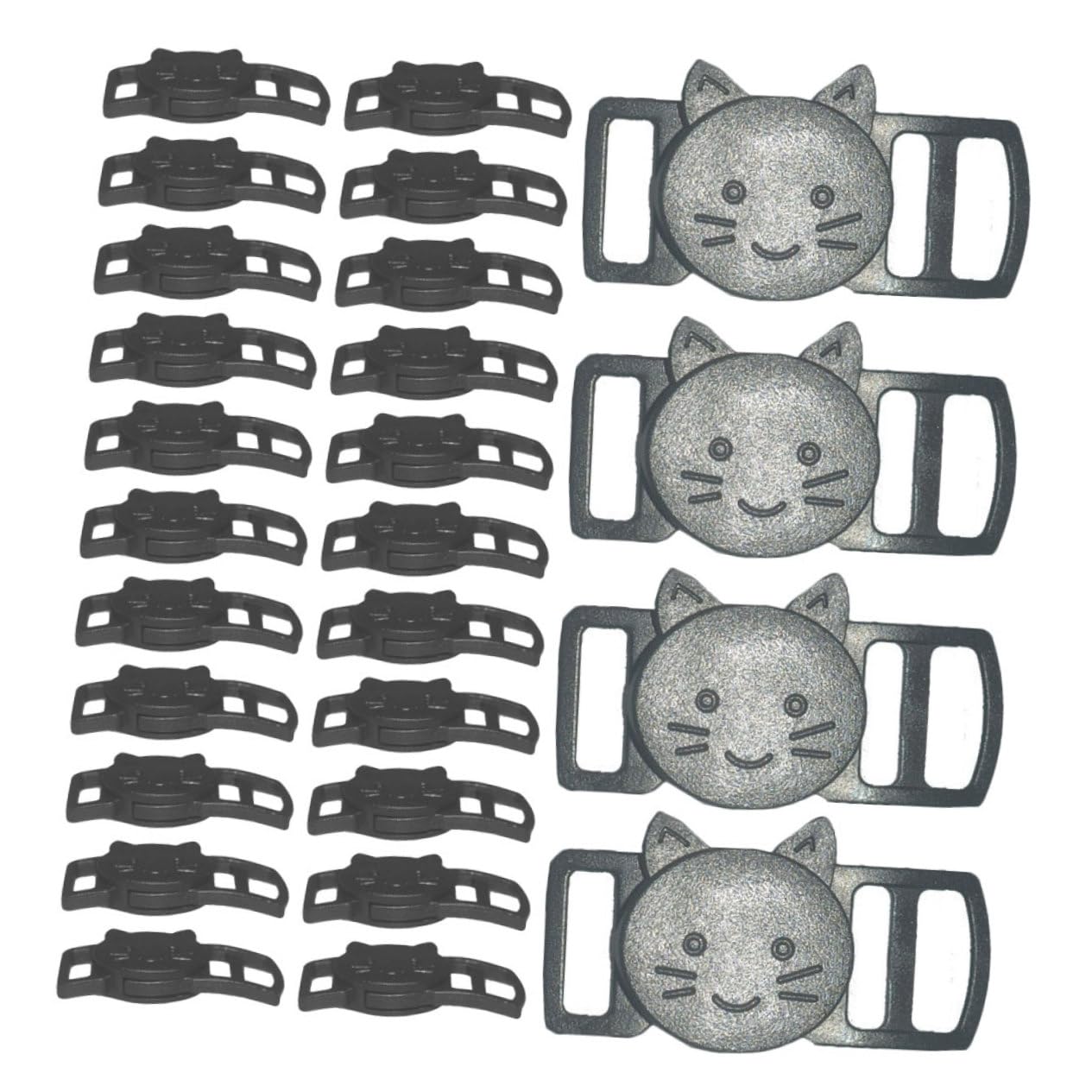 DOITOOL Hebillas Plásticas Ajustables De Rápida Para Conectar Collares De Mascotas Hebillas Resistentes Y Prácticas Para Mochilas Y Equipaje