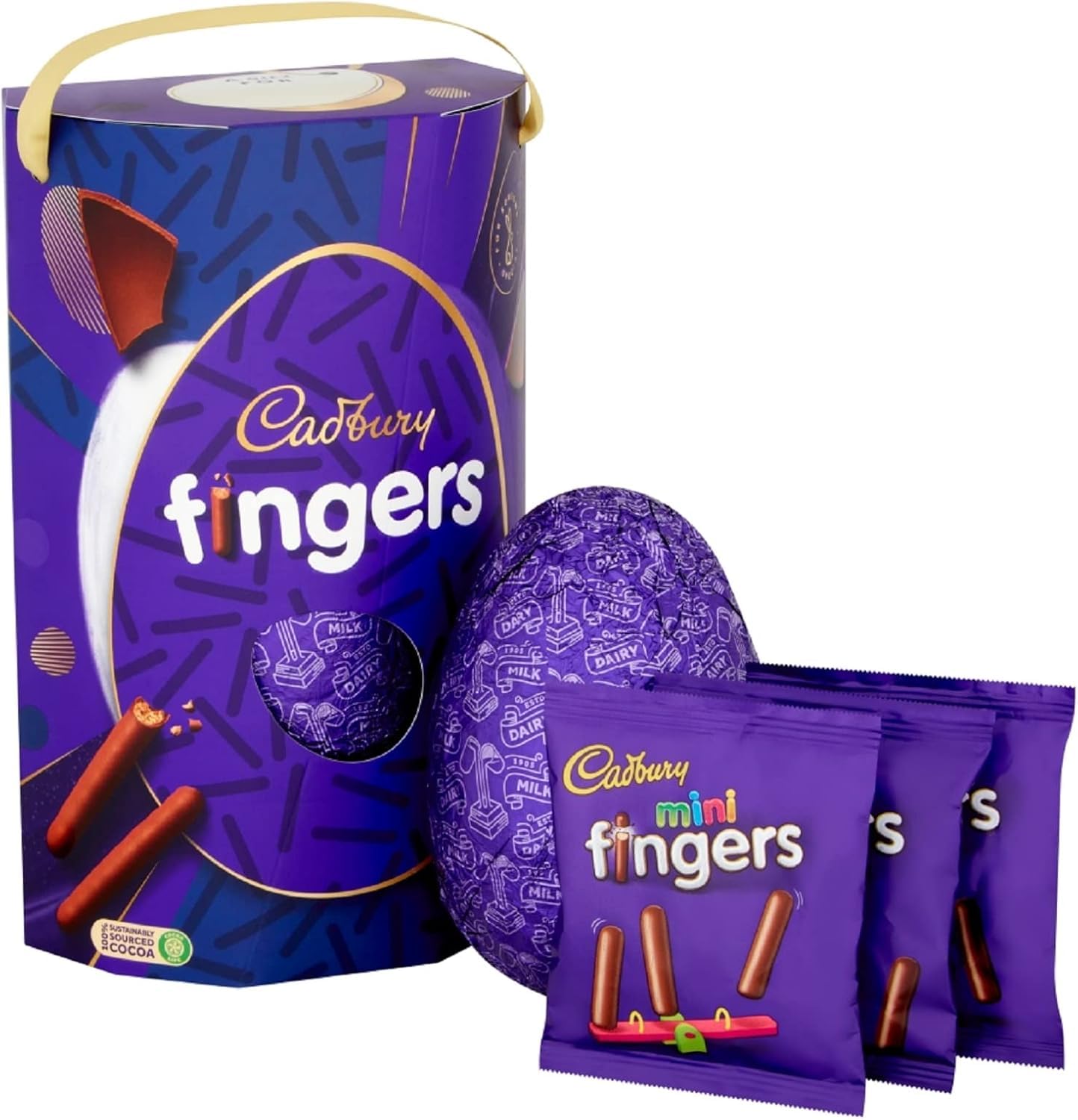 Dairy Milk Fingers Easter Egg 213g (Pack of 1)