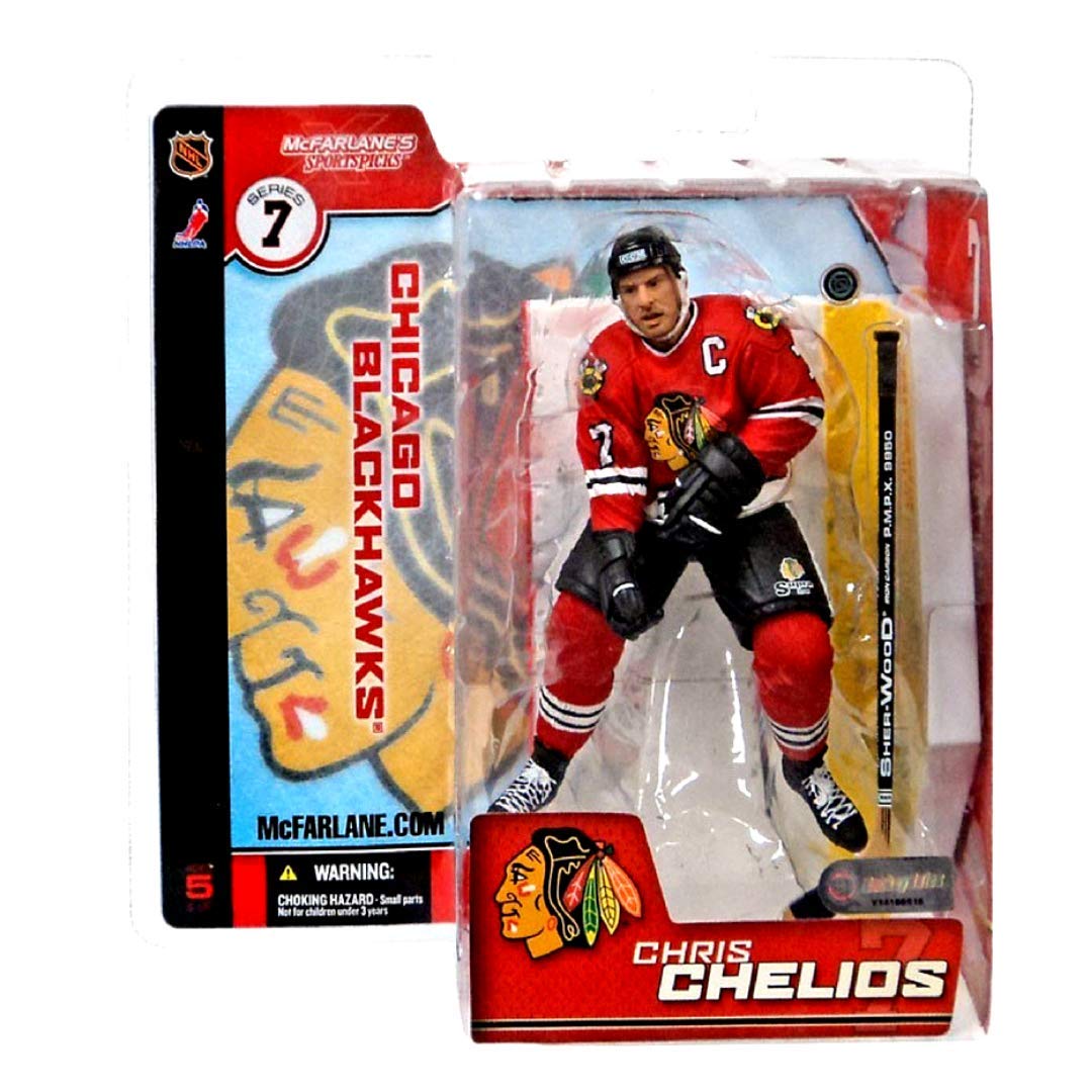 Chris Chelios フィギュア シリーズ7 Mcfarlane Toys NHL Sports Picks Series 7 Chris Chelios Blackhawks