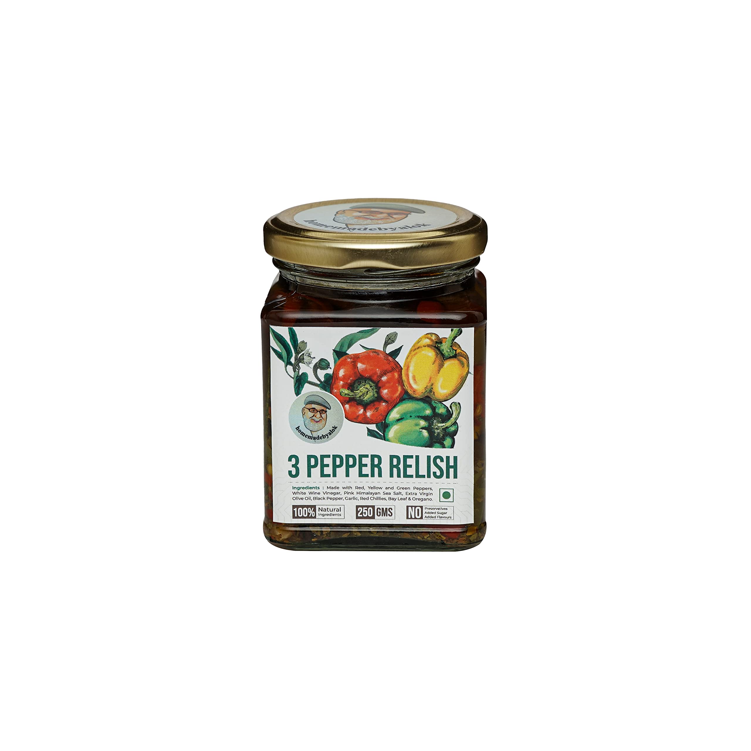 3 Pepper Relish