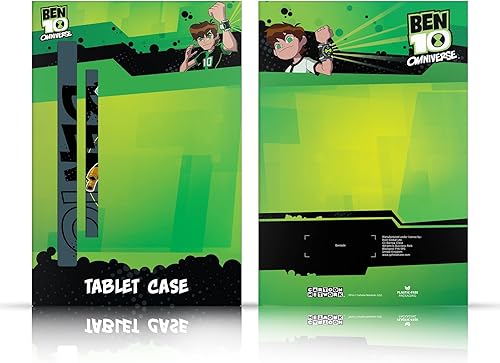Miniatura 6 de Head Case Designs Officially Licensed Ben 10 Omniverse Omnitrix Graphics Leather Book Wallet Case Cover Compatible with Apple iPad Air 2 (2014)