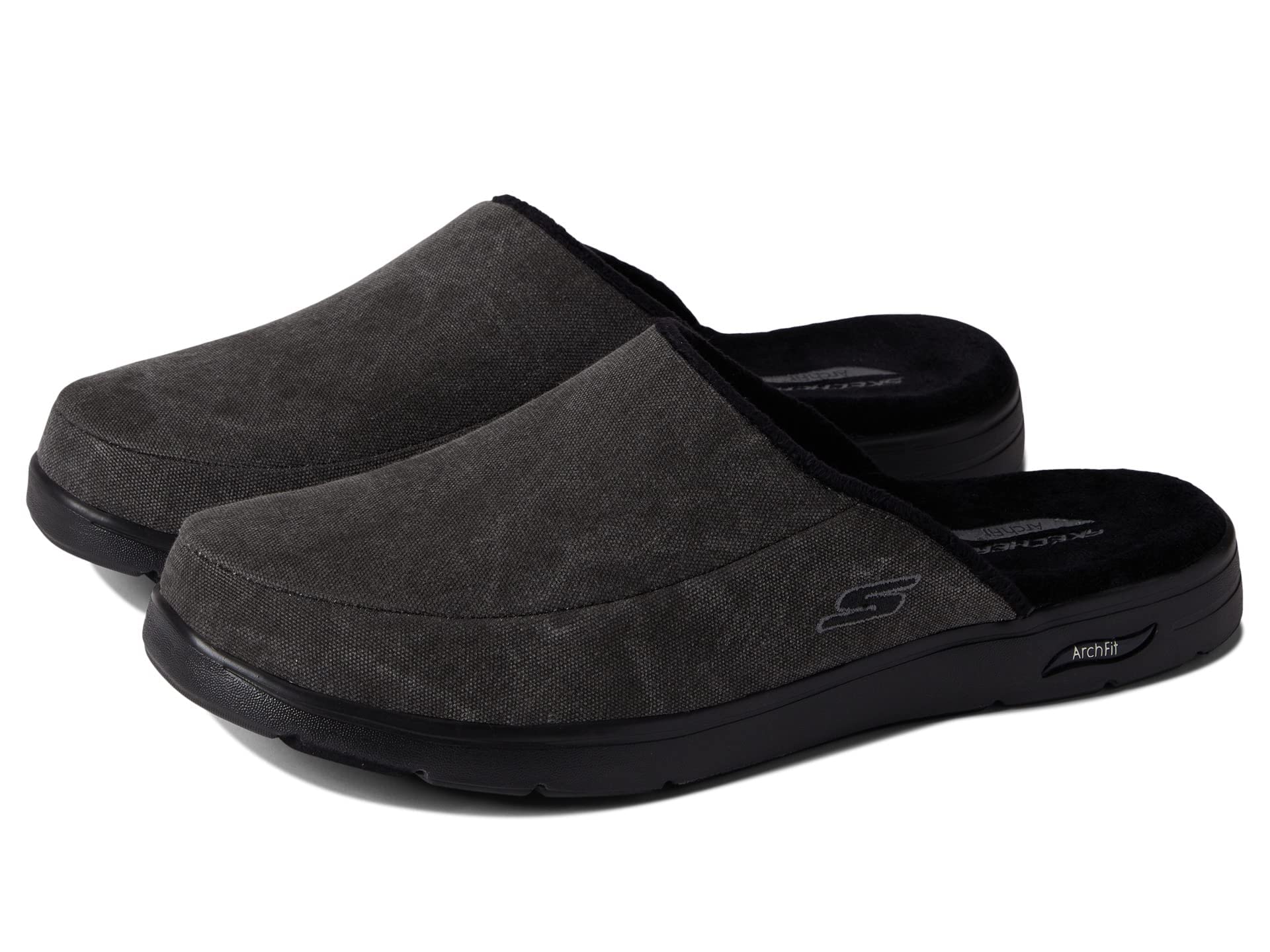 Skechers mens Gowalk Arch Fit Lounge - Comfy Indoor Outdoor Athletic House Shoe Slippers