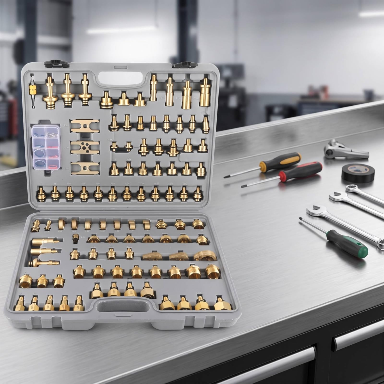 Kit di Rilevamento Perdite Accessori Valigetta Rapido Set Efficiente Attrezzi per Garage