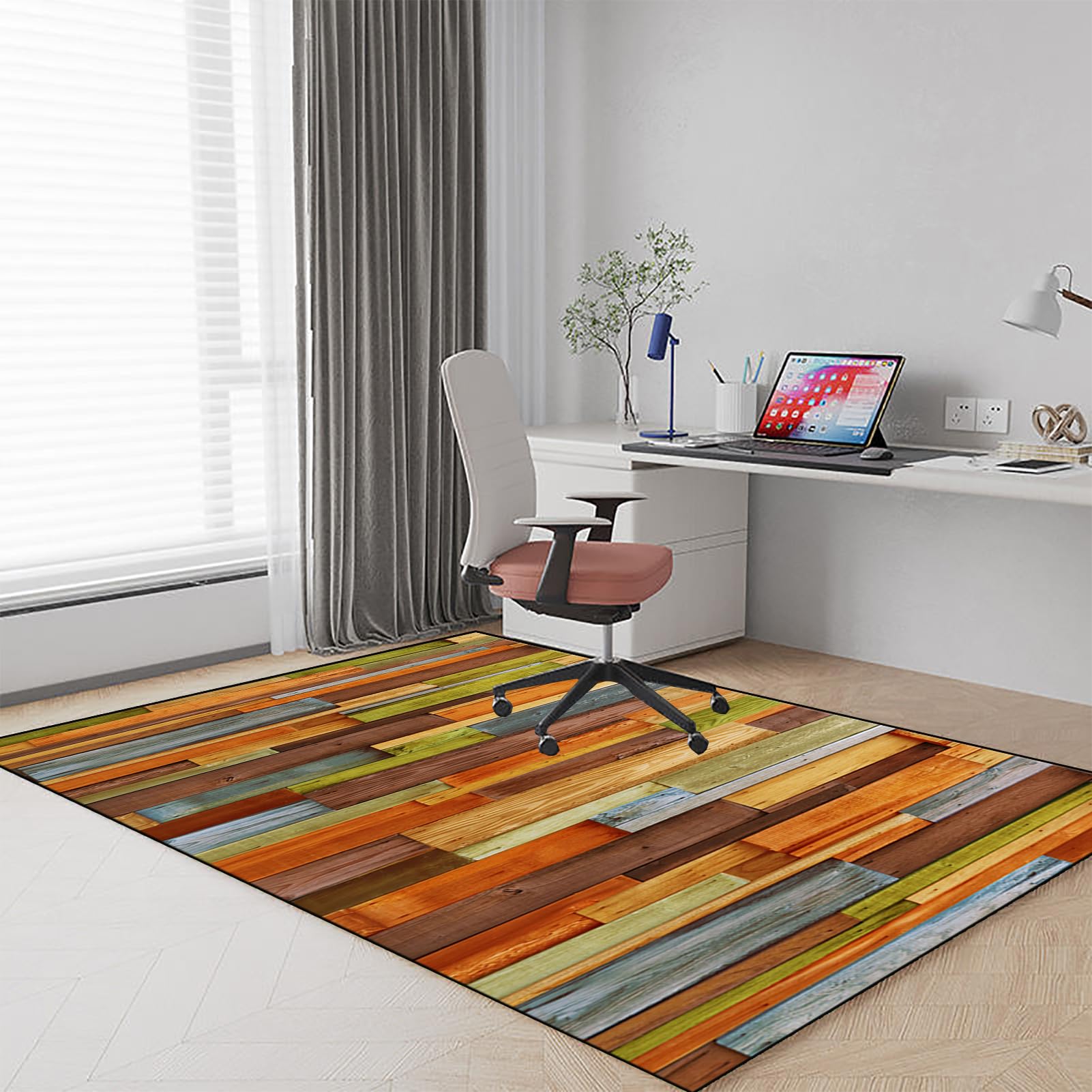 Tappeto Per Sedia Da Ufficio 200x250cm | Salvapavimento Per Ruote - Foto 5