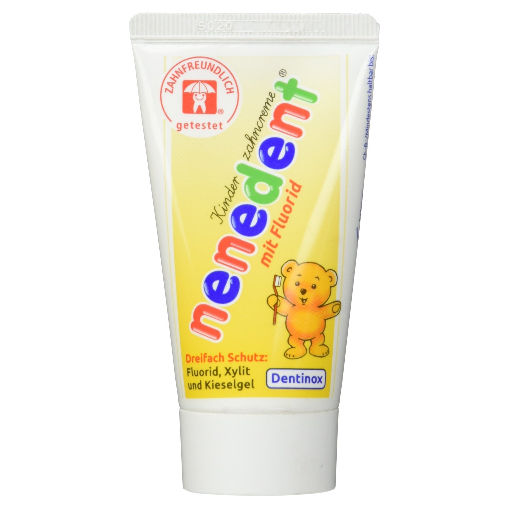 Kinderzahncreme mit Fluorid, 50 ml [Badartikel]