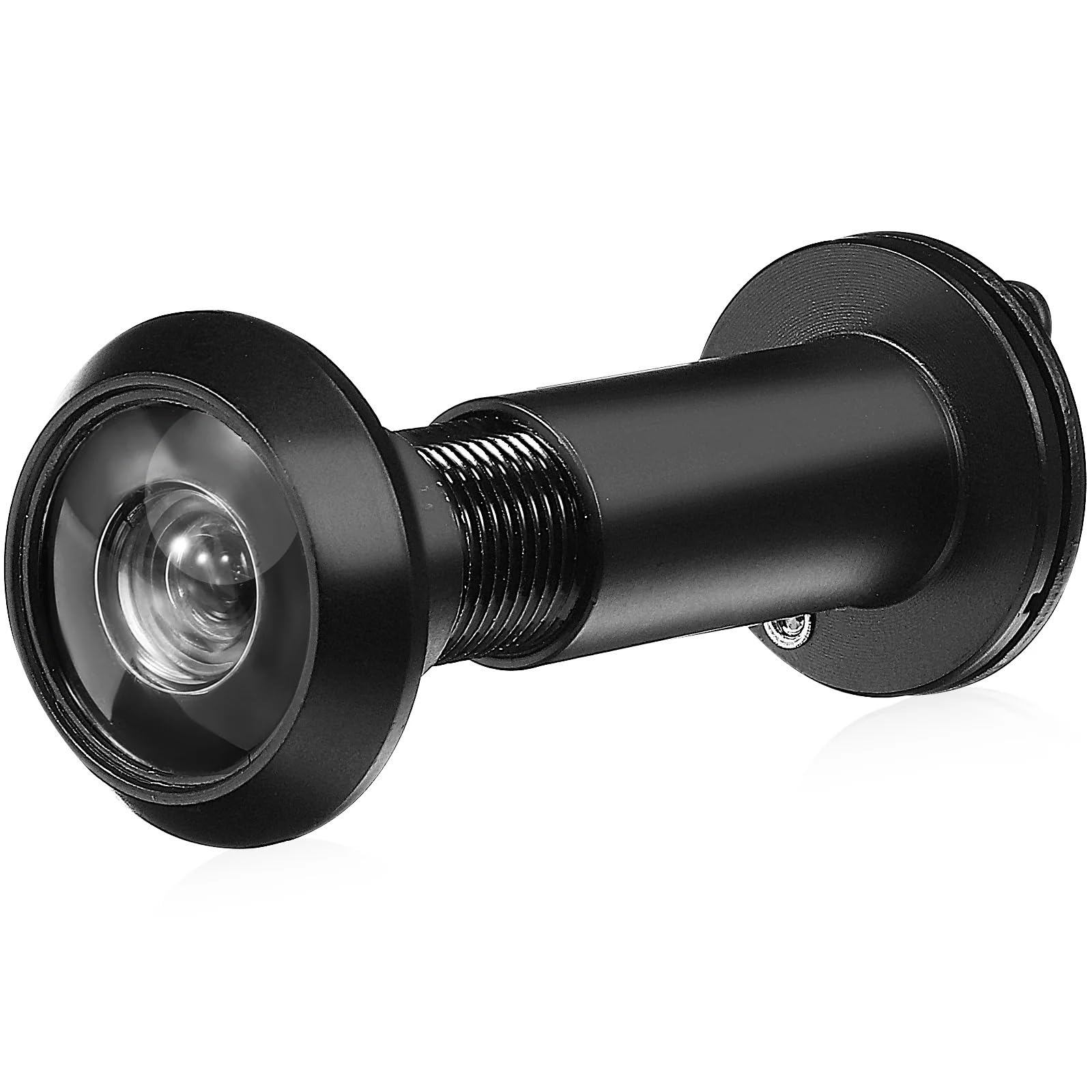 Wide Angle Security Spy Hole, Wide Angle 220 Degree Door Peephole Viewer Adjustable Optical Glass Front Door Security