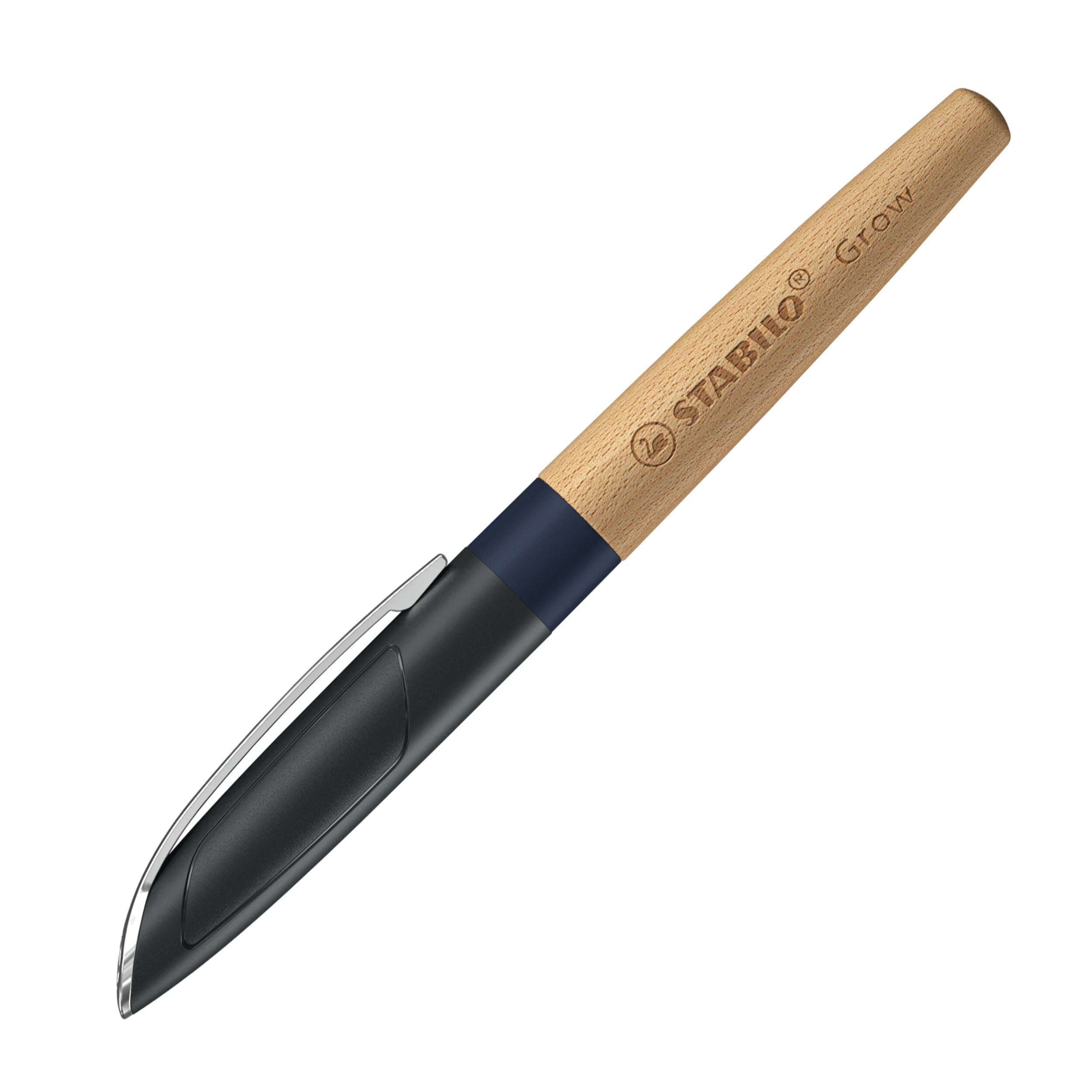 Vulpen STABILO Grow medium bosbesblauw/beuken bij Leenders