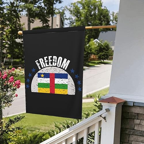 Miniatura 8 de The Central African Republic Flag And Freedom Garden Flag 12.5"x18" Inch Double Sided Garden Flags Home Lawn Outdoor Decor Flags Party Banner