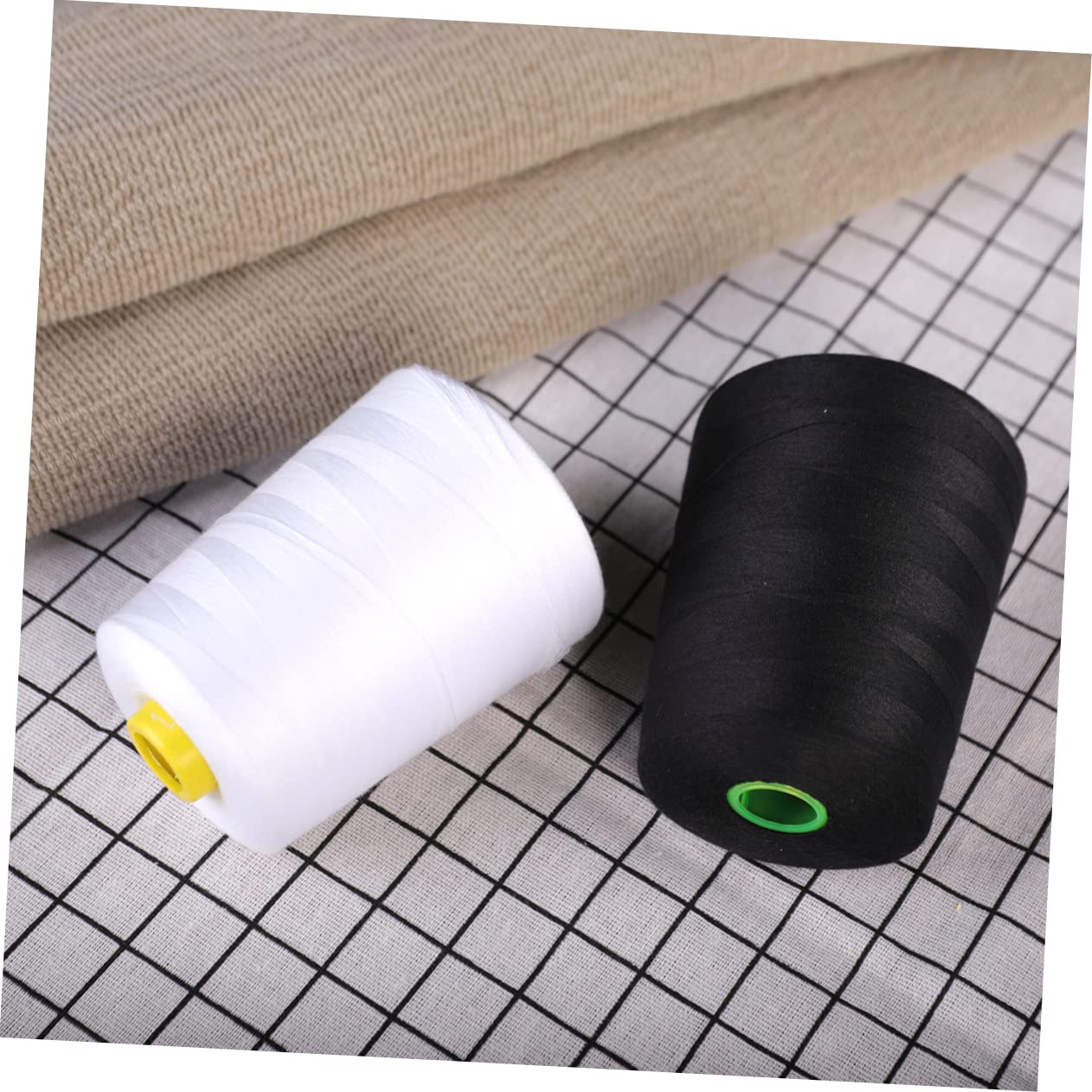 Homoyoyo 6piezas Hilo De De Poliéster Yardas De Para Costura Manualidades y Proyectos De Resistente Bajo Pelusa