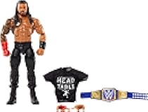 WWE Elite Collection Top Picks Action Figure & Accessories Set, Roman Reigns 6-inch Collectible with Articulation & Interchangeable Parts