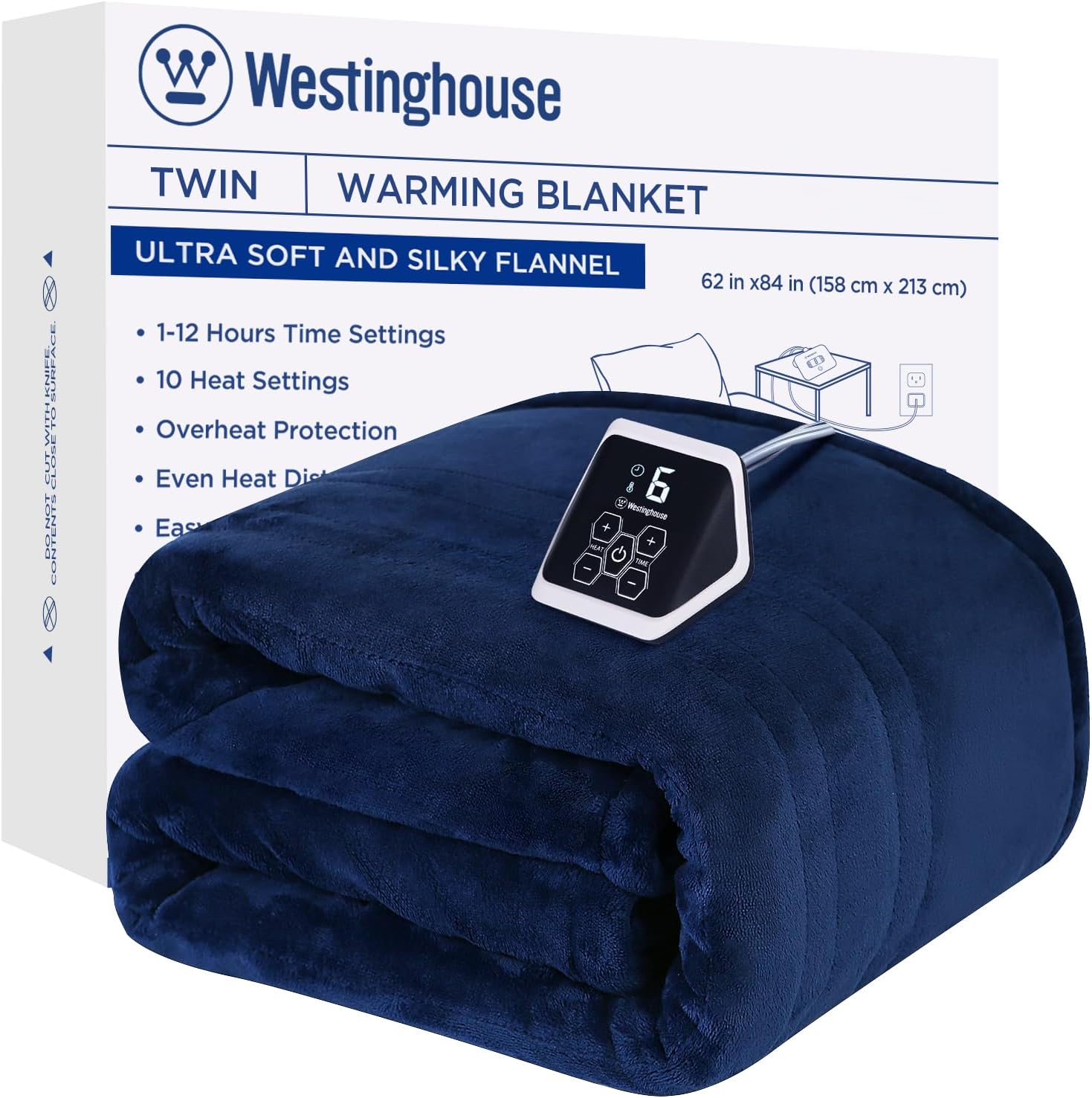 Westinghouse Heated Blanket Twin Size, Electric Heating