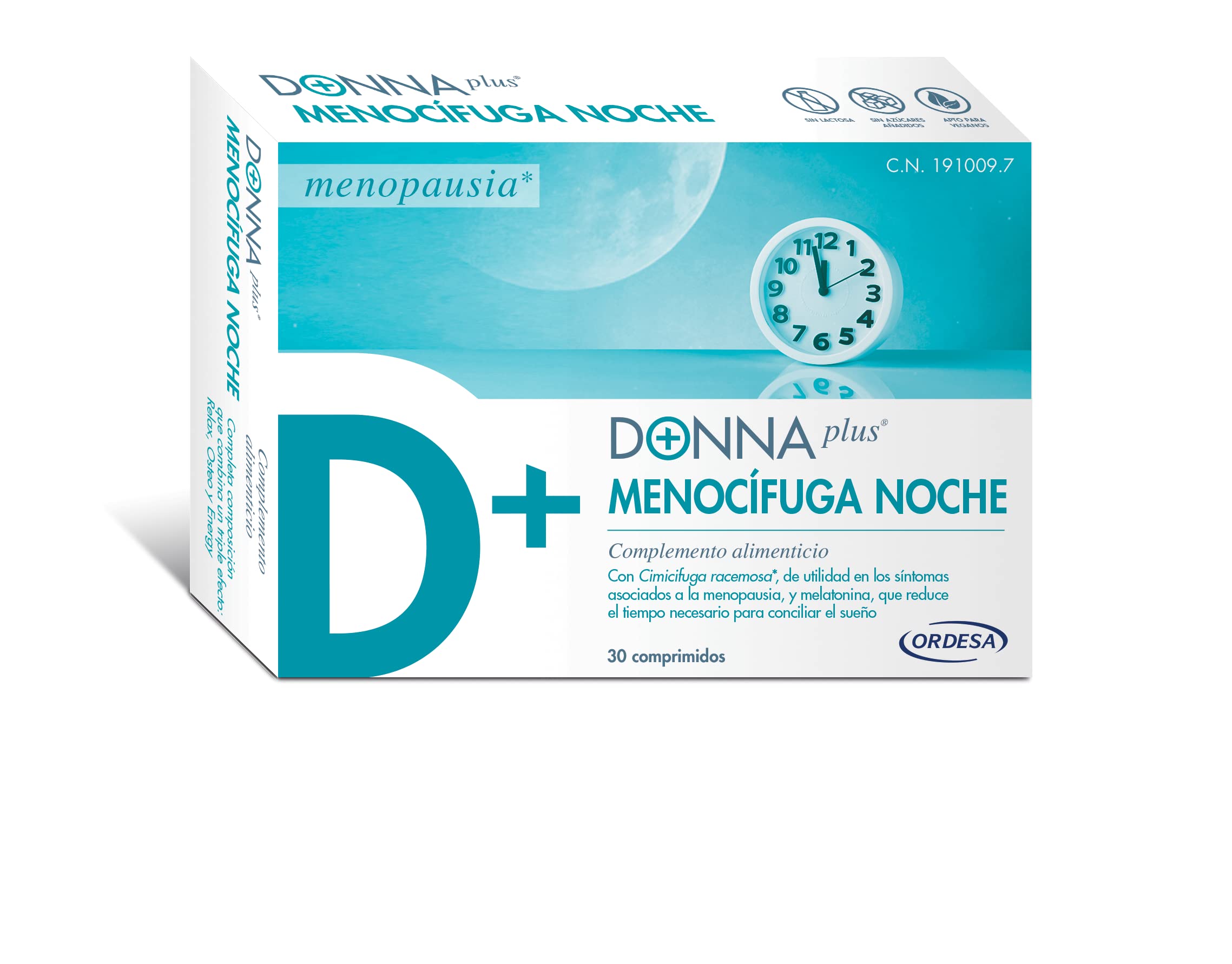 DONNAplus Menocifuga Night - 30 Tablets