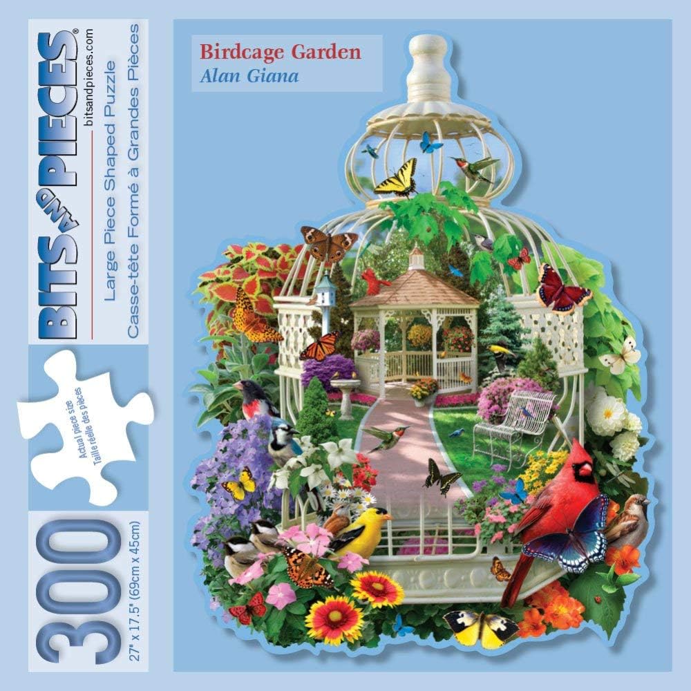 Bits and Pieces 300 Shaped Piece Jigsaw Puzzle for Adults