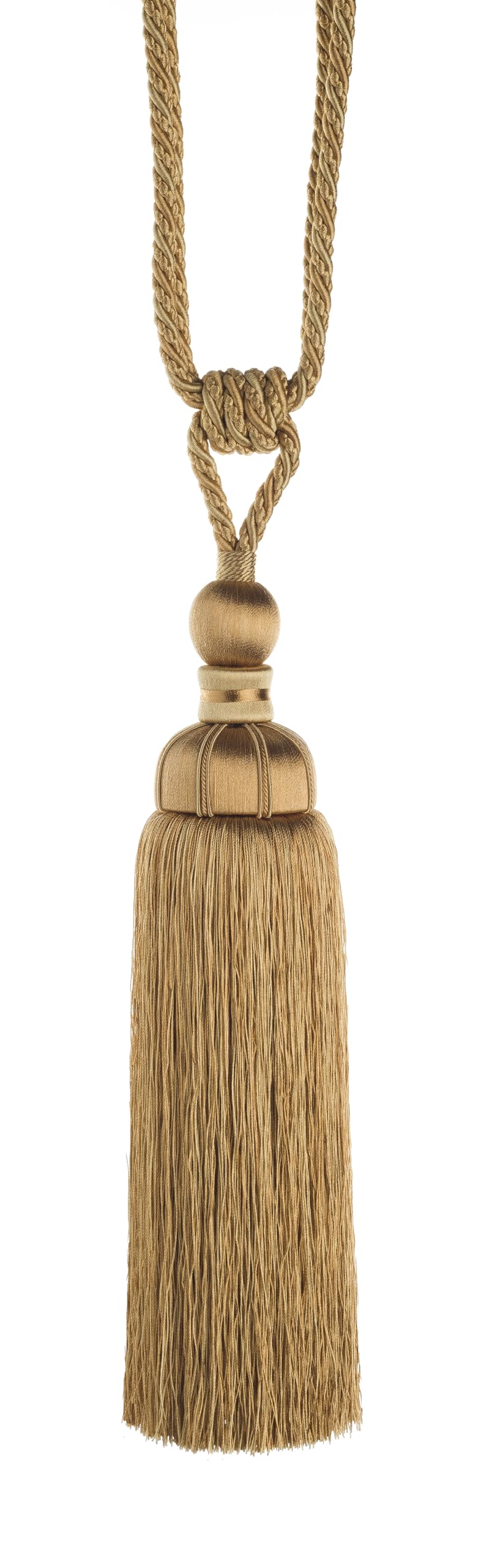 Swish Gold Marrakesh Tasseled Curtain Tie Back,