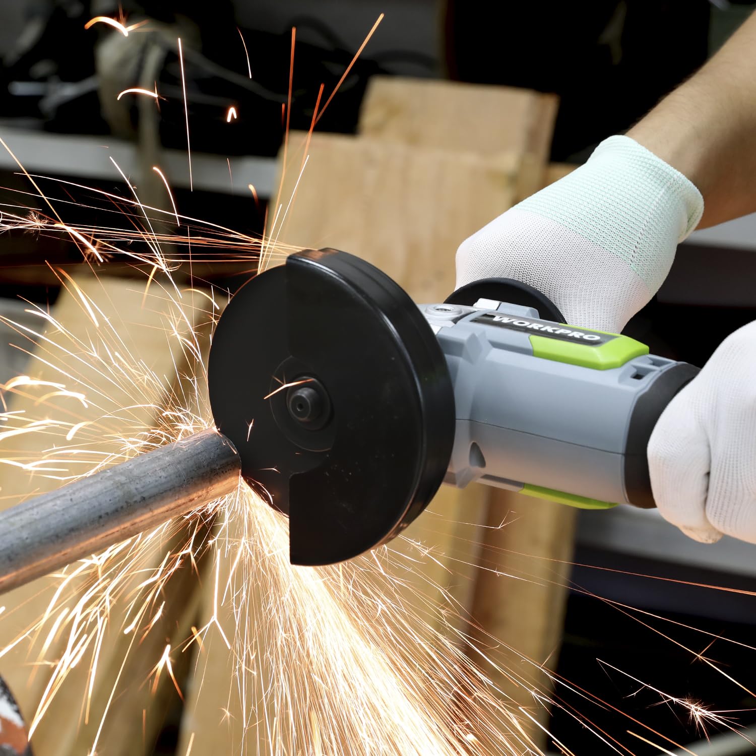 WORKPRO Koła tnące, 20 sztuk, 115 mm metalowe i ze stali nierdzewnej, cienkie metalowe tarcze tnące 1,2 mm do szlifierki kątowej